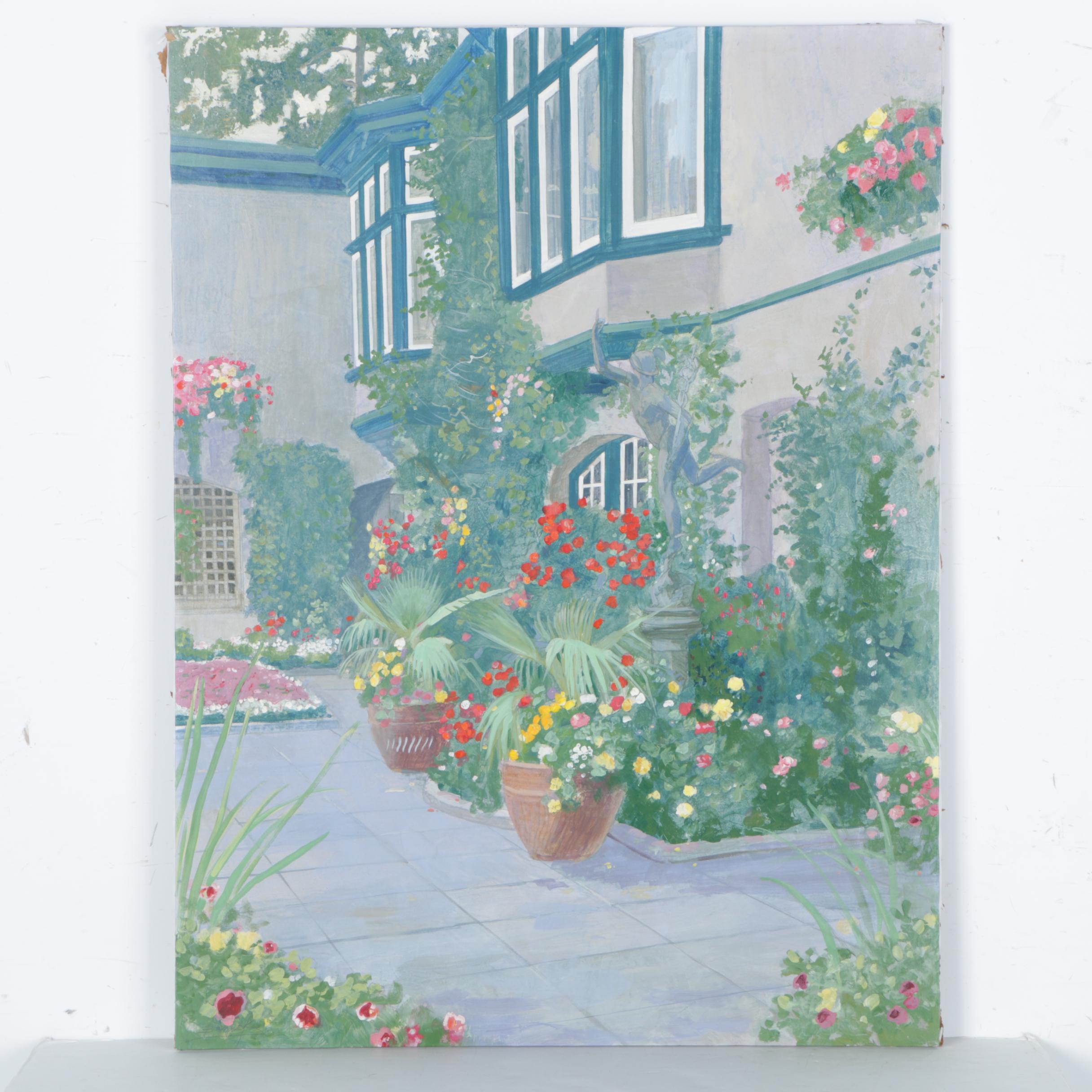 William Benecke Oil Painting on Canvas