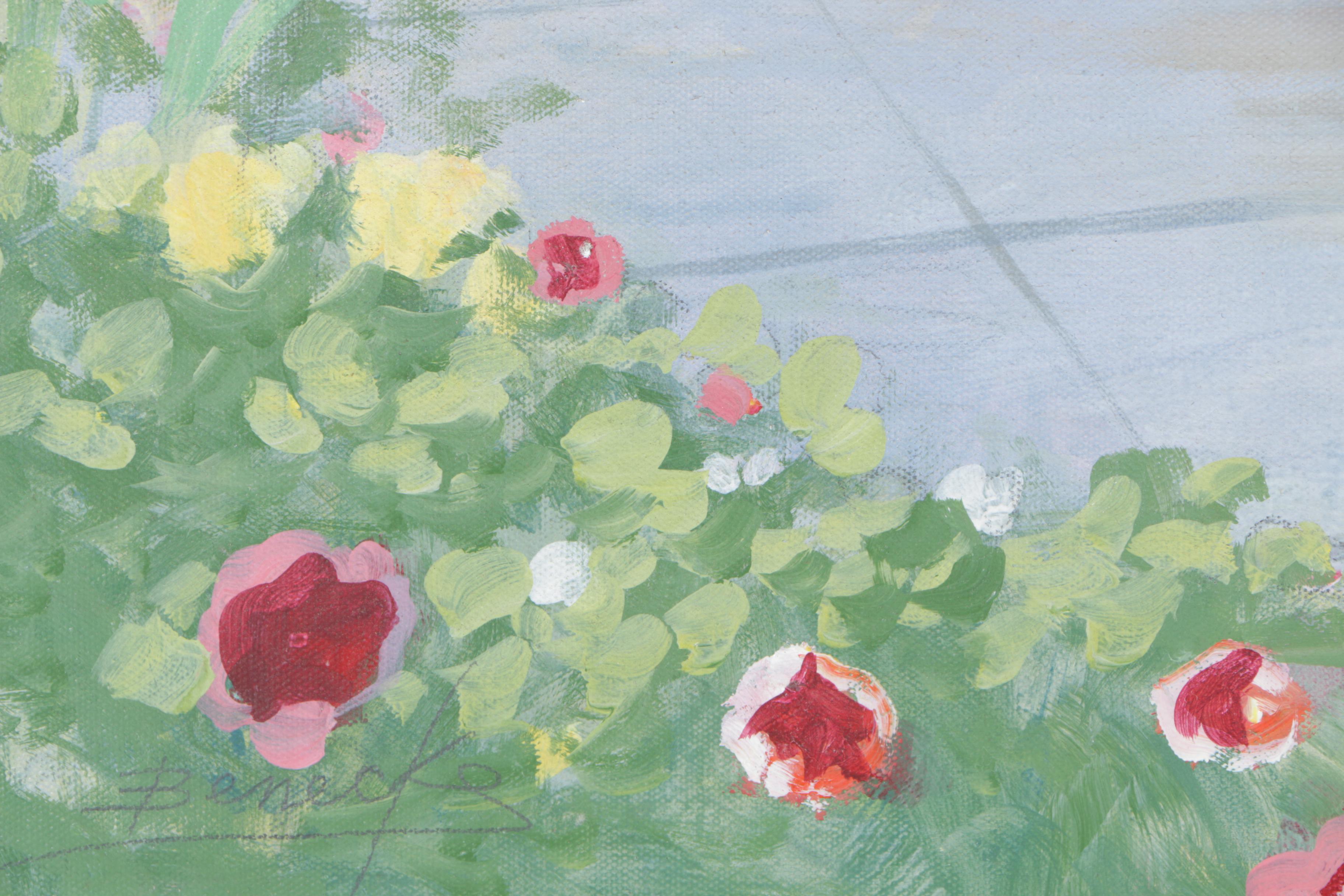 William Benecke Oil Painting on Canvas