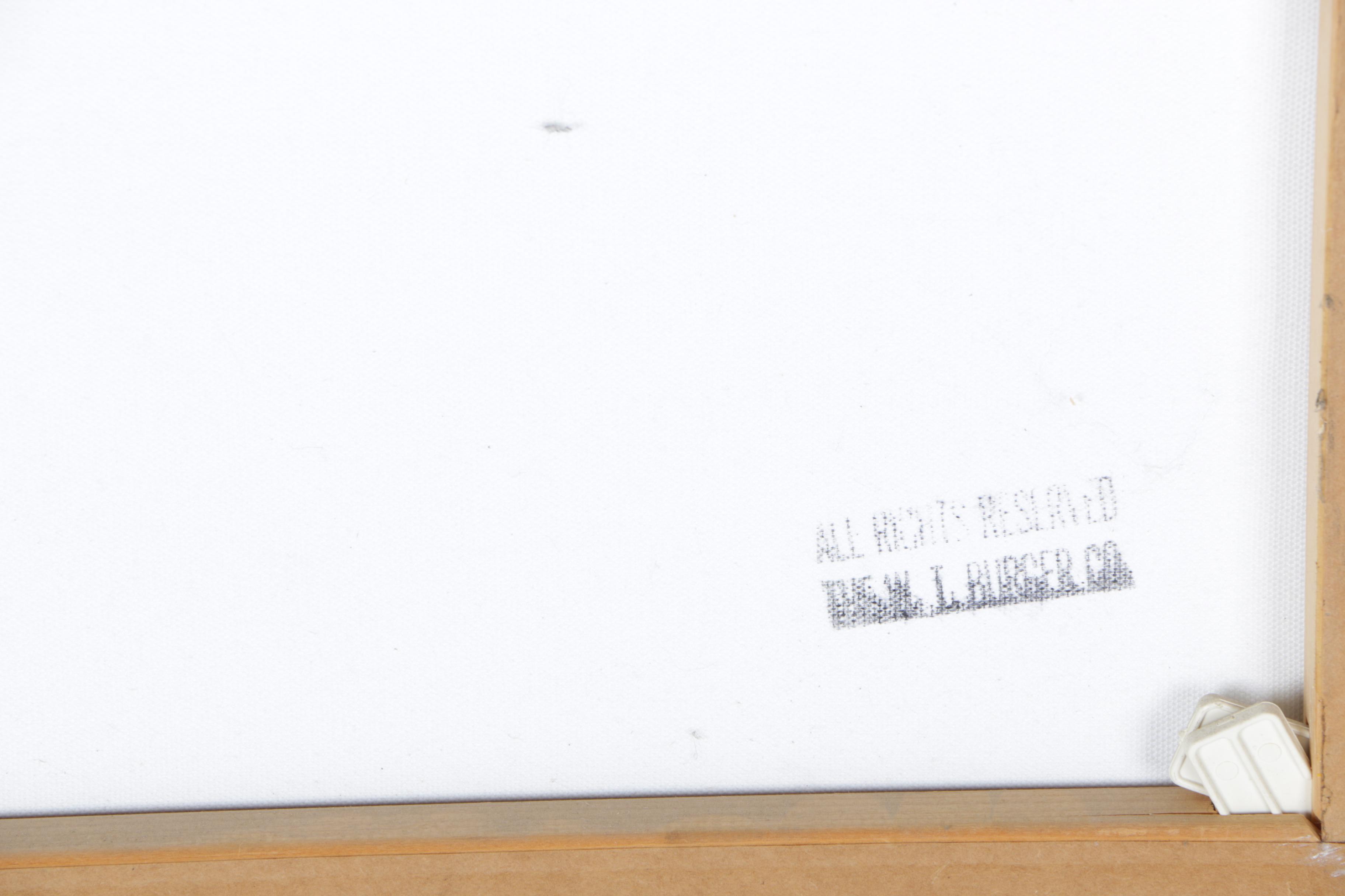 William Benecke Oil Painting on Canvas