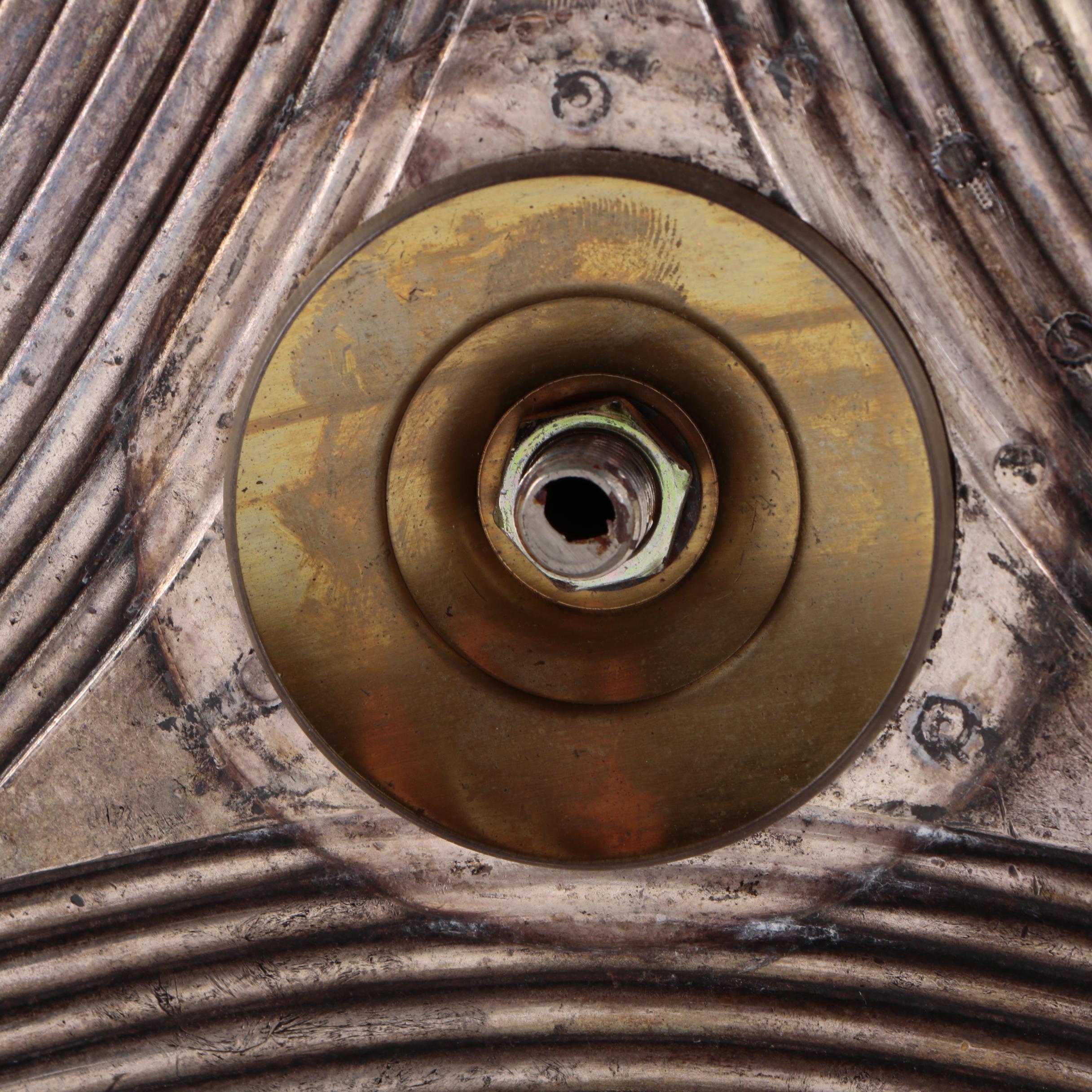 Neoclassical Style Silver Plated Epergne With Putti