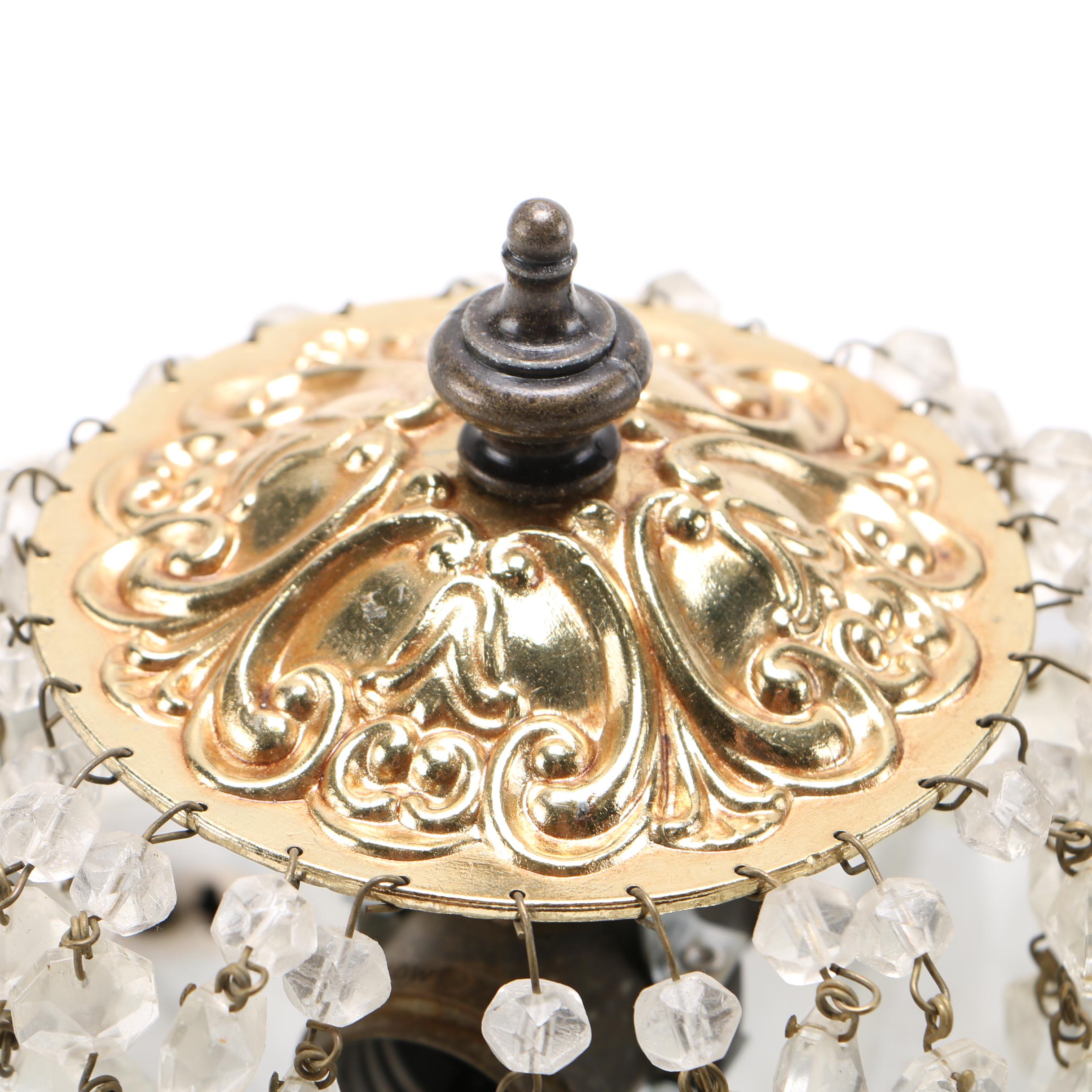 Crystal Ceiling Light Fixture