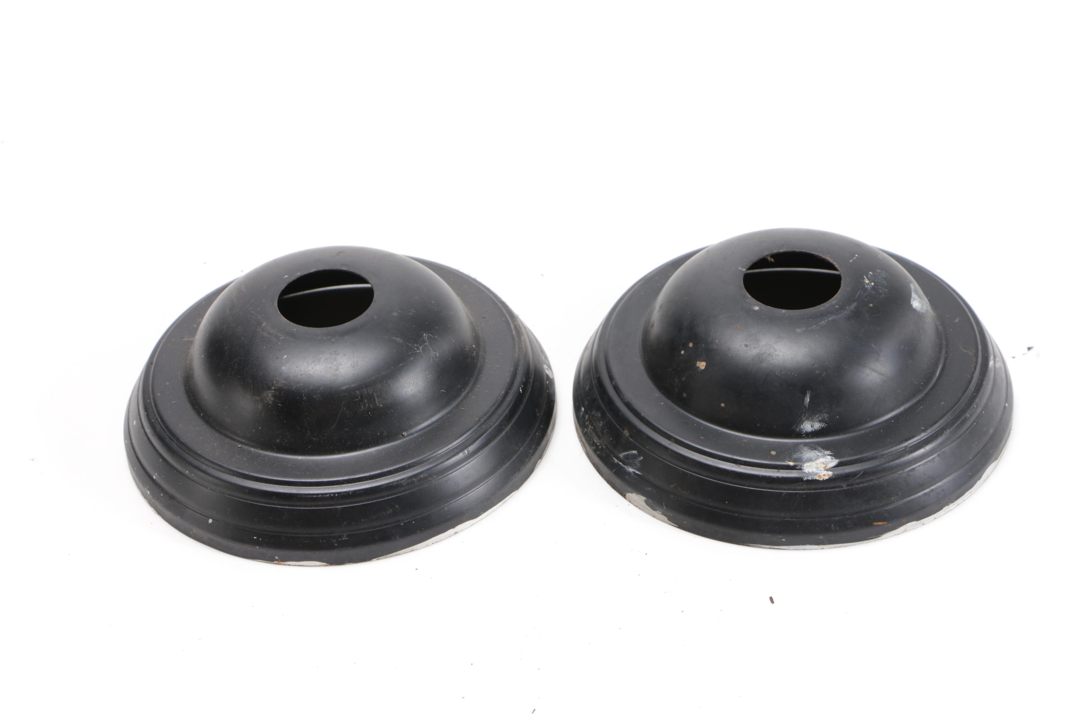 Venetian Style Glass and Metal Star Shaped Lanterns