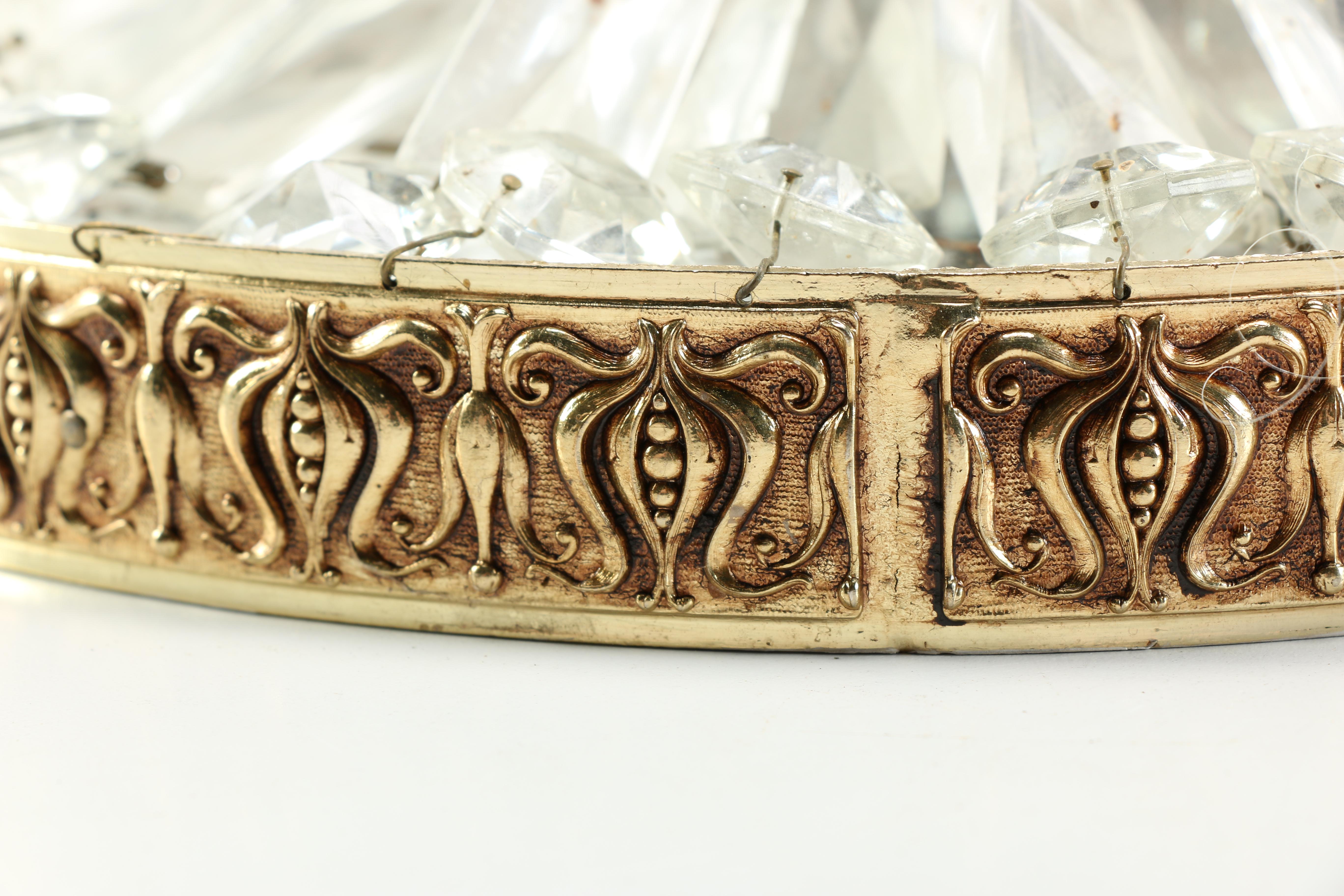 Crystal Ceiling Light Fixture