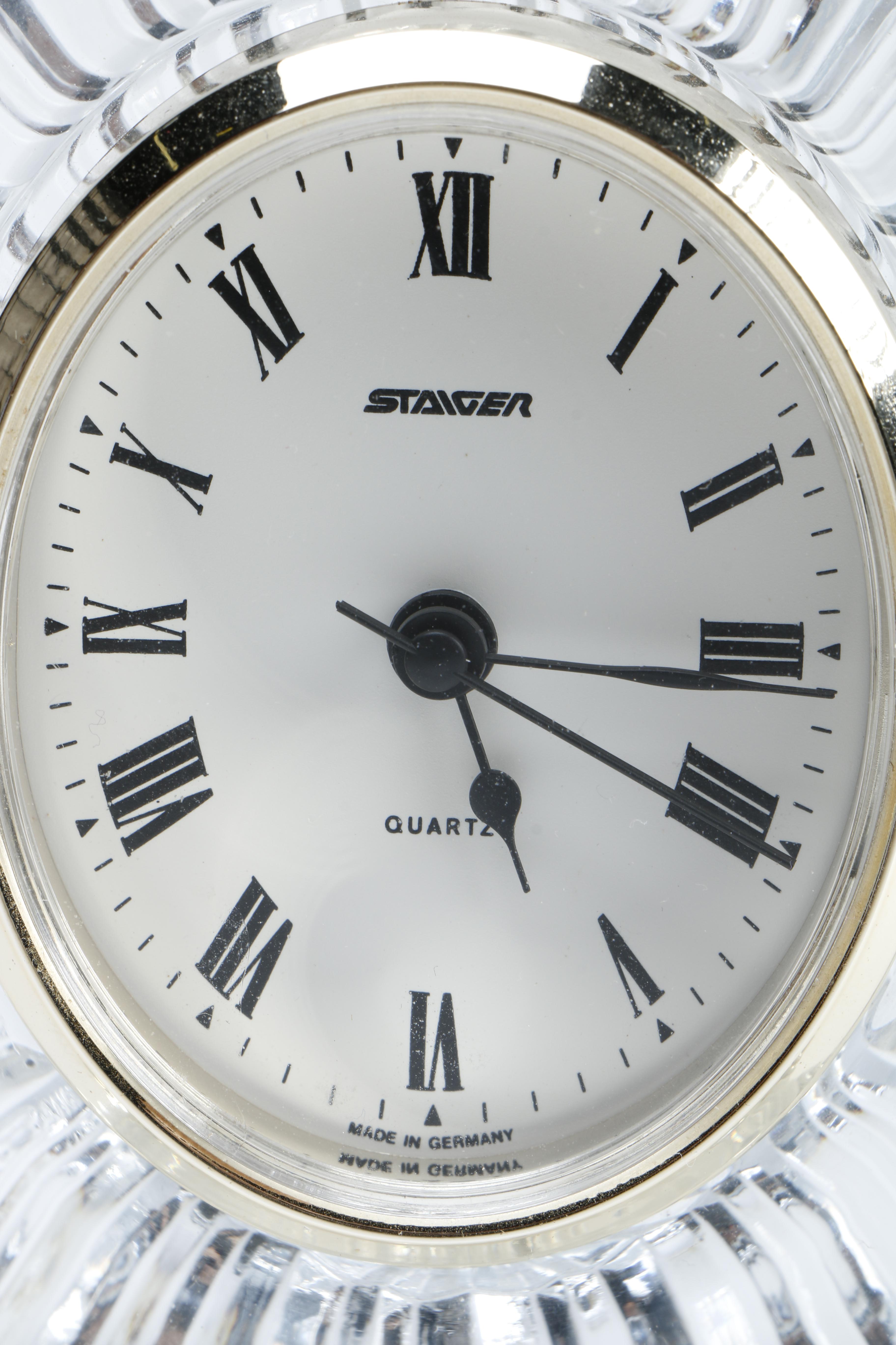 Staiger French Crystal Clock