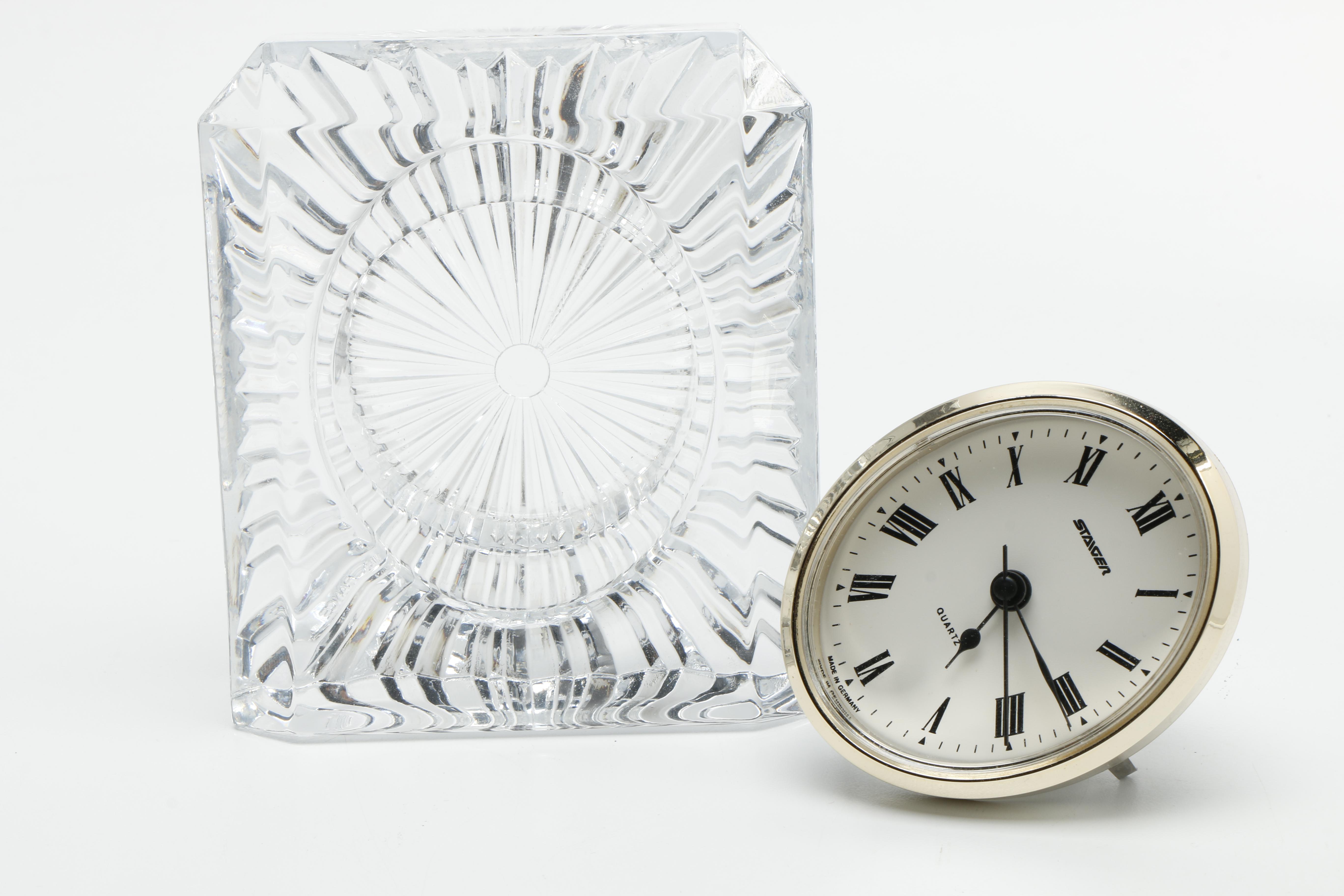 Staiger French Crystal Clock