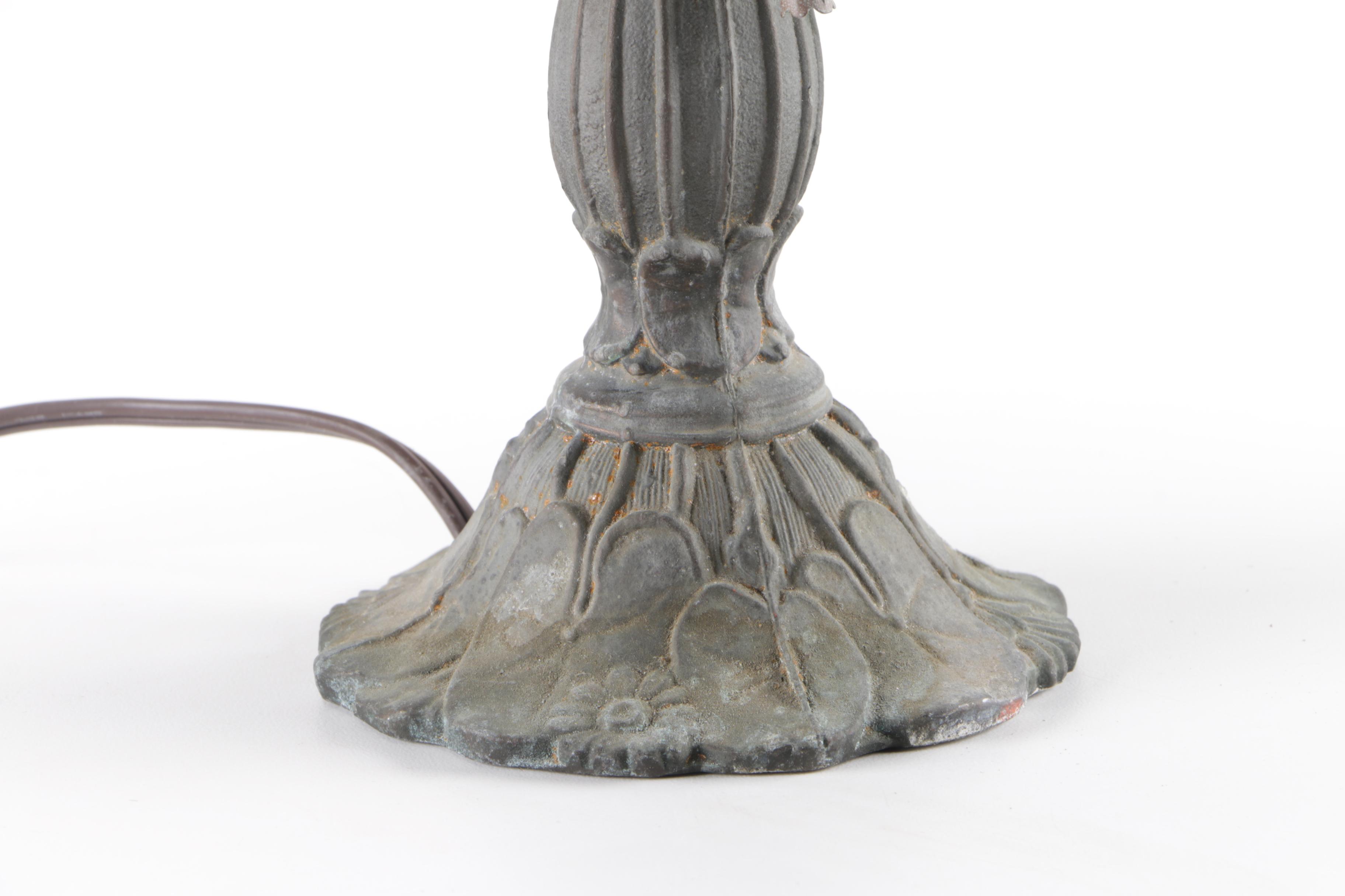 Green Tiffany Style Lamp