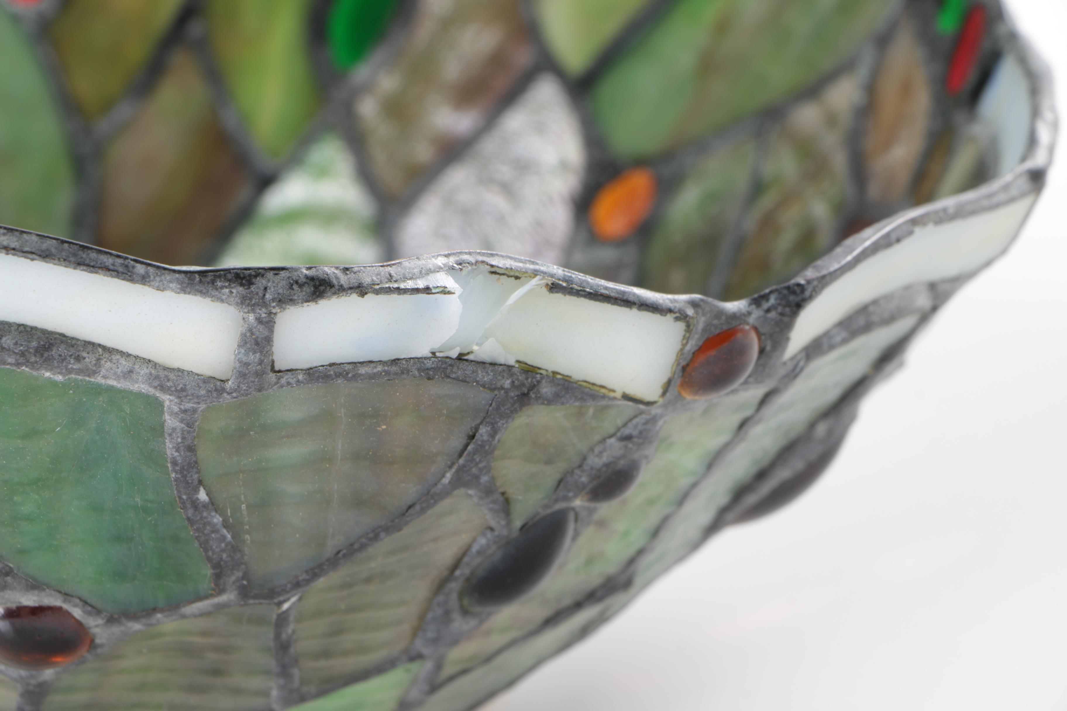 Green Tiffany Style Lamp