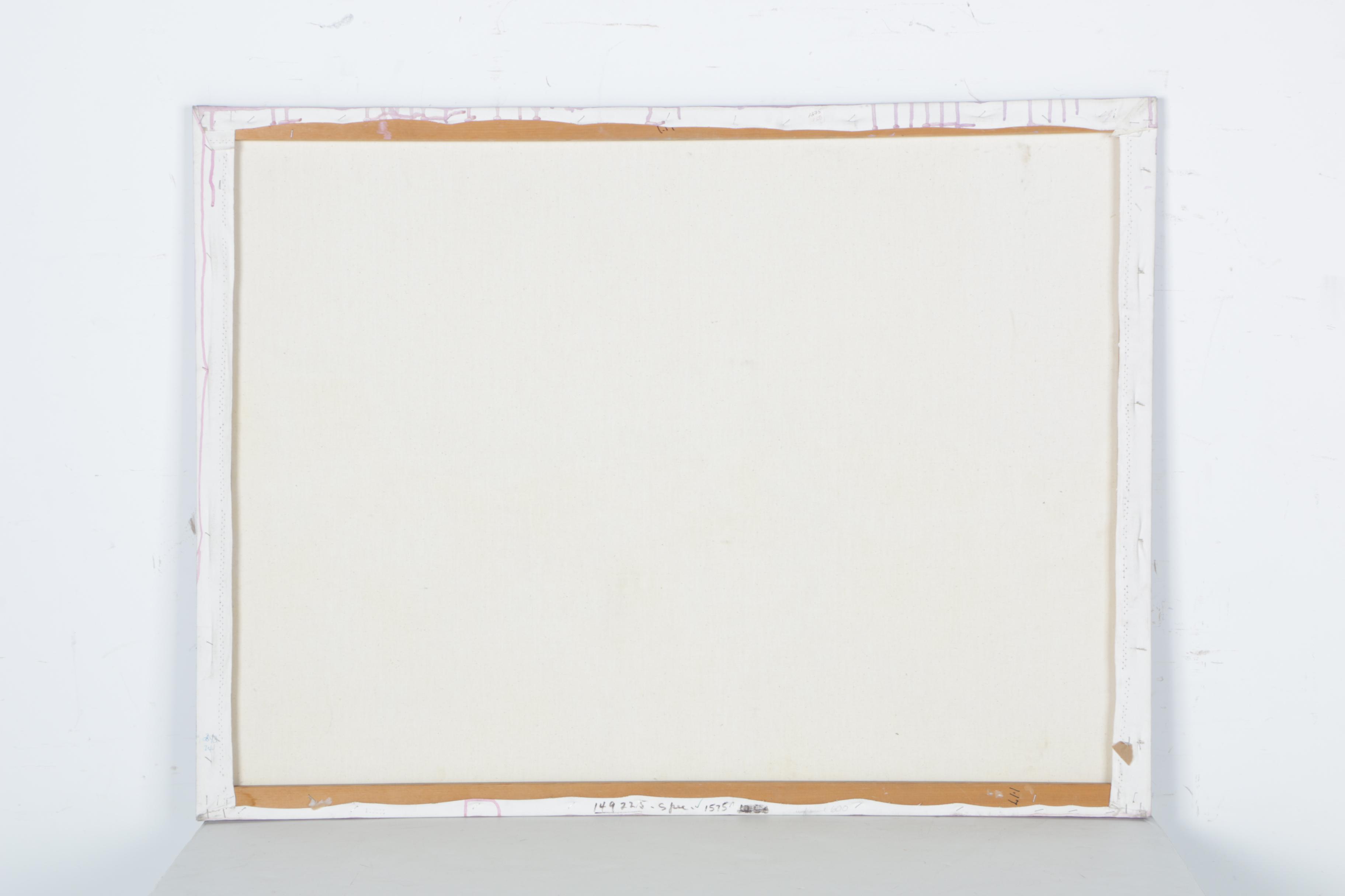 Purple Oil Abstract Painting on Canvas Board