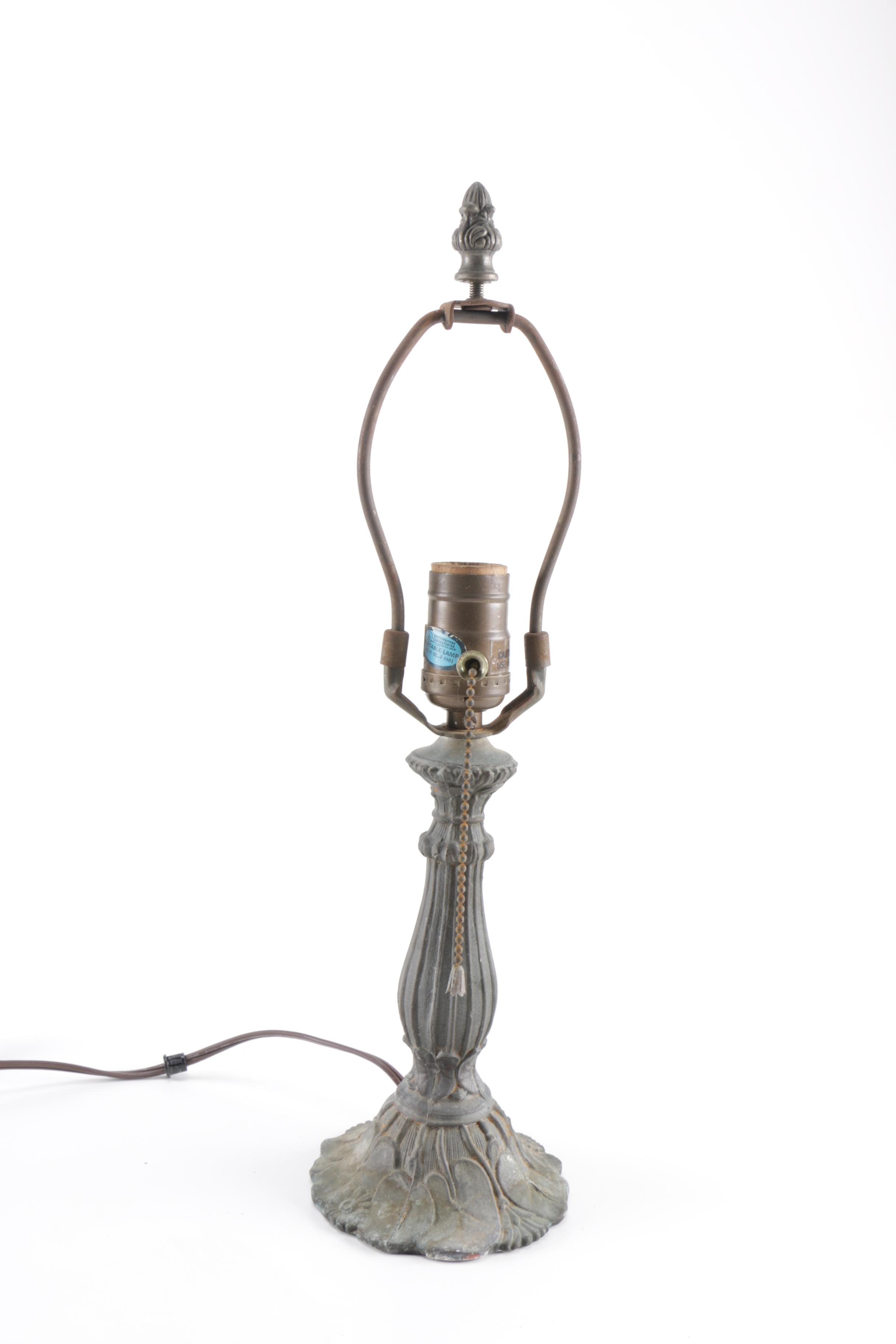 Green Tiffany Style Lamp