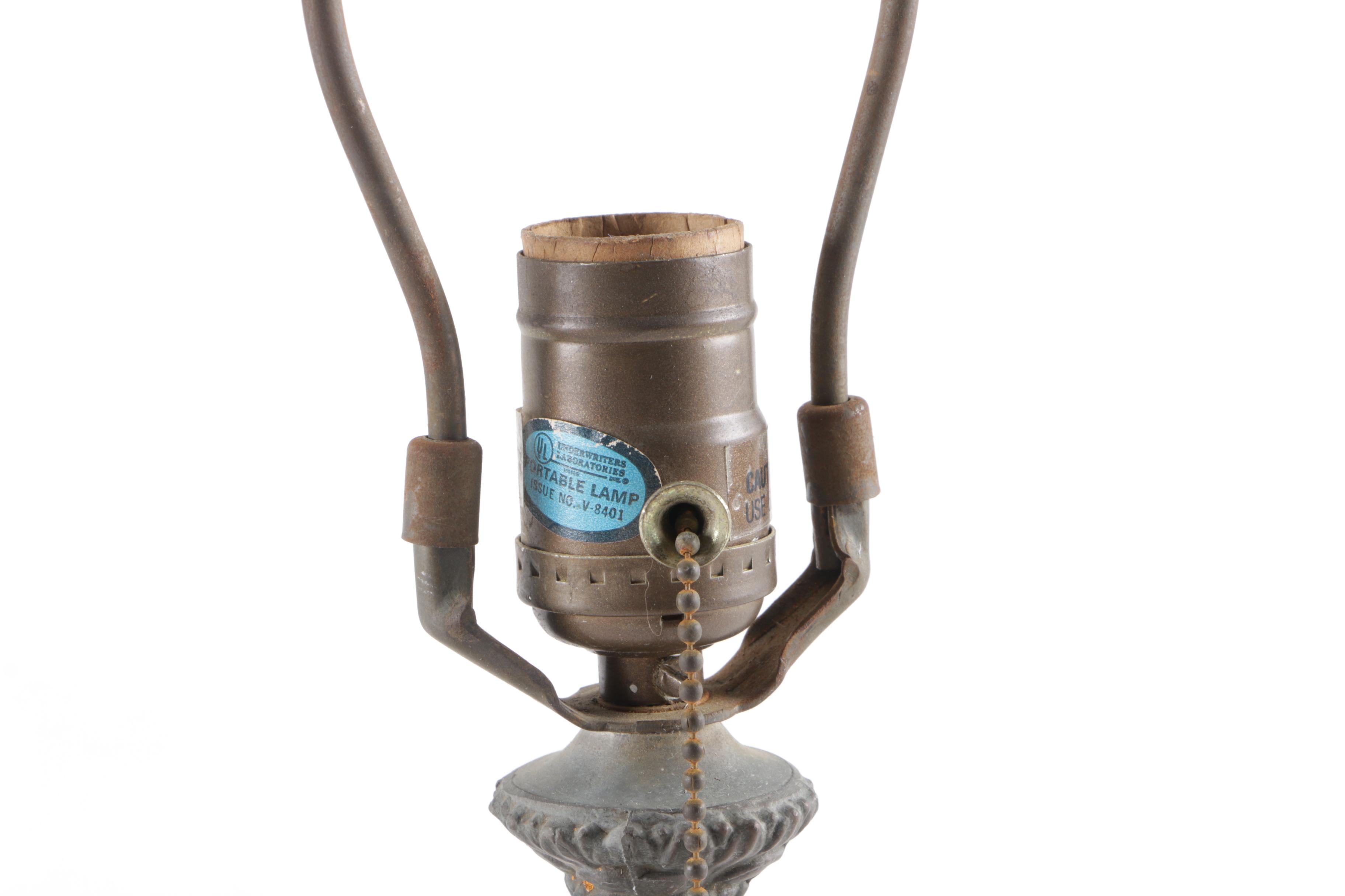 Green Tiffany Style Lamp