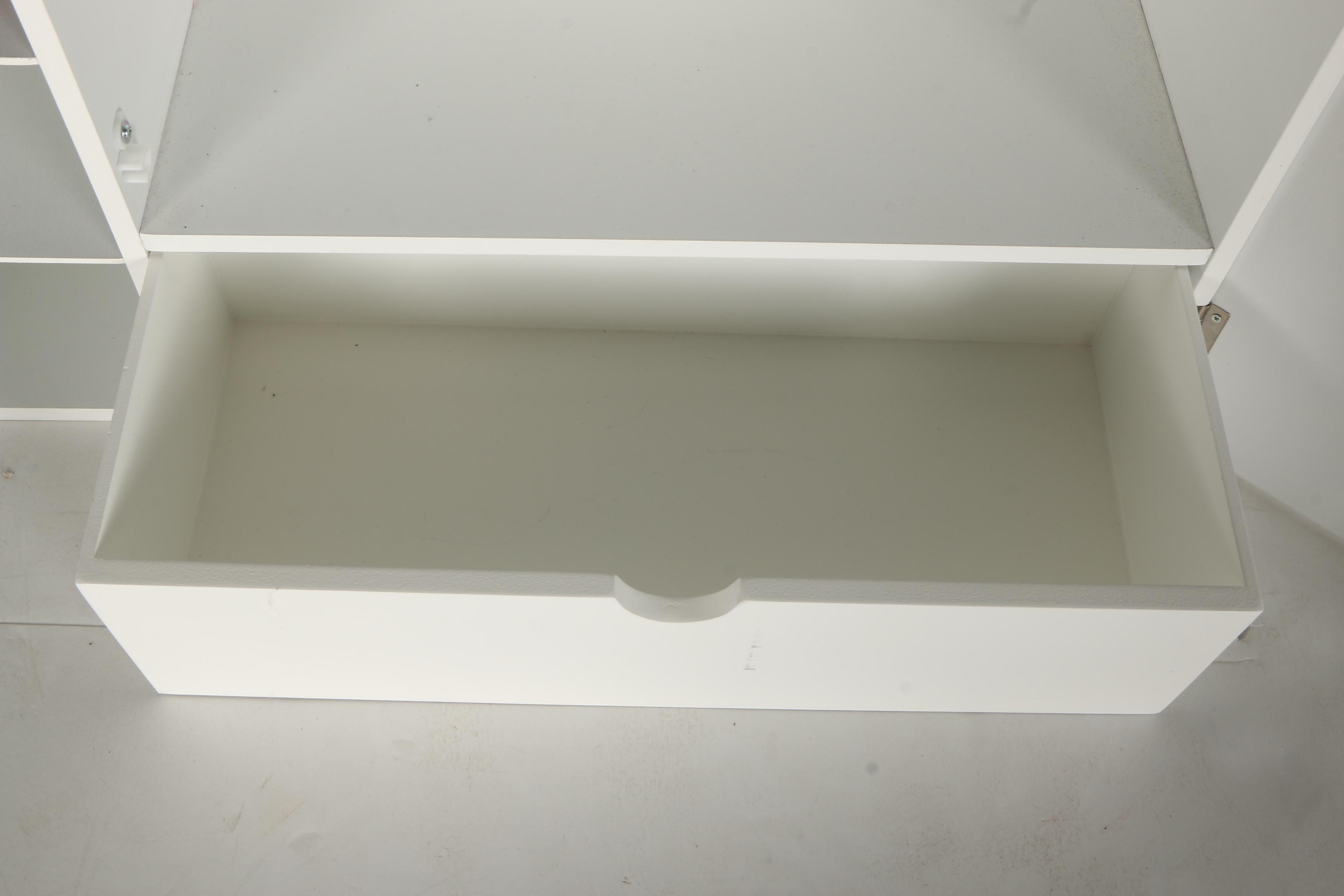 Bisque Doll with Cabinet