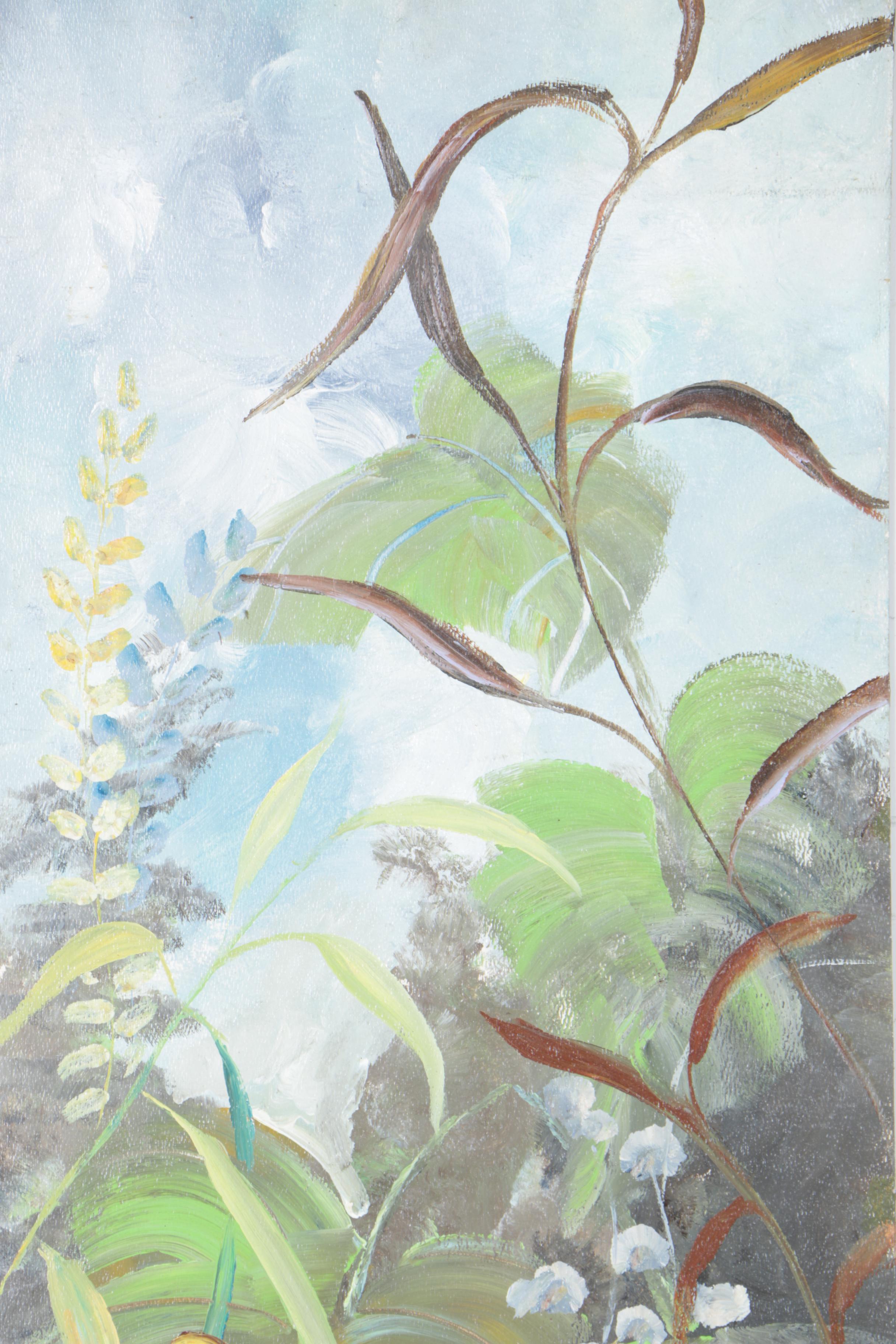 Signed Oil On Board "Flight" by Tygier