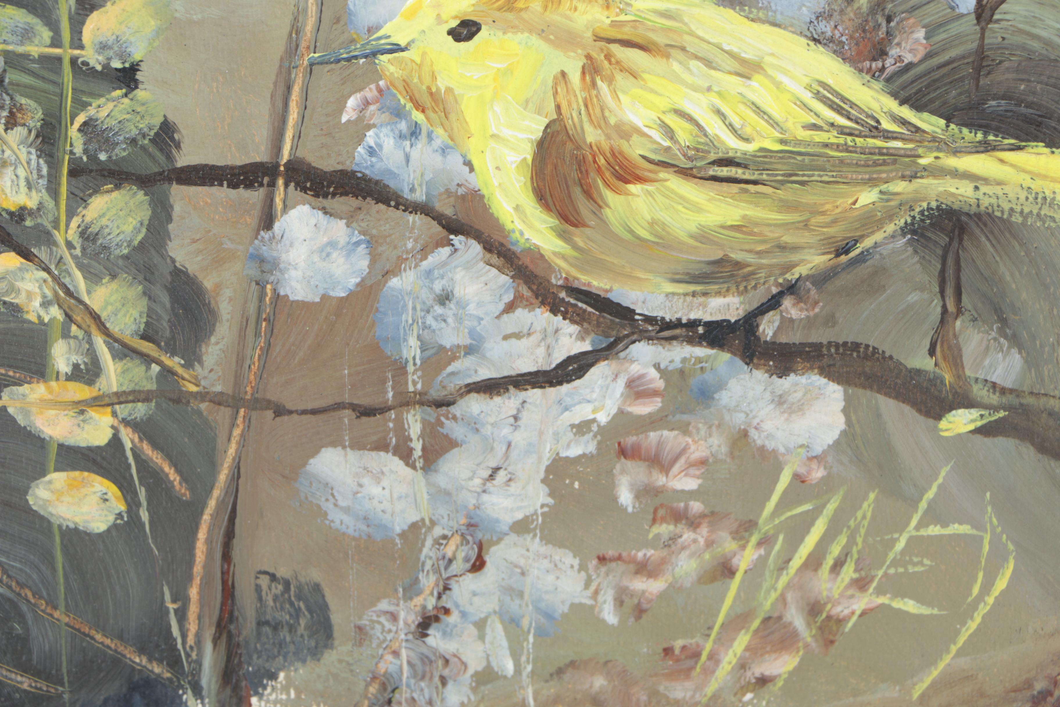 Signed Oil On Board "Flight" by Tygier