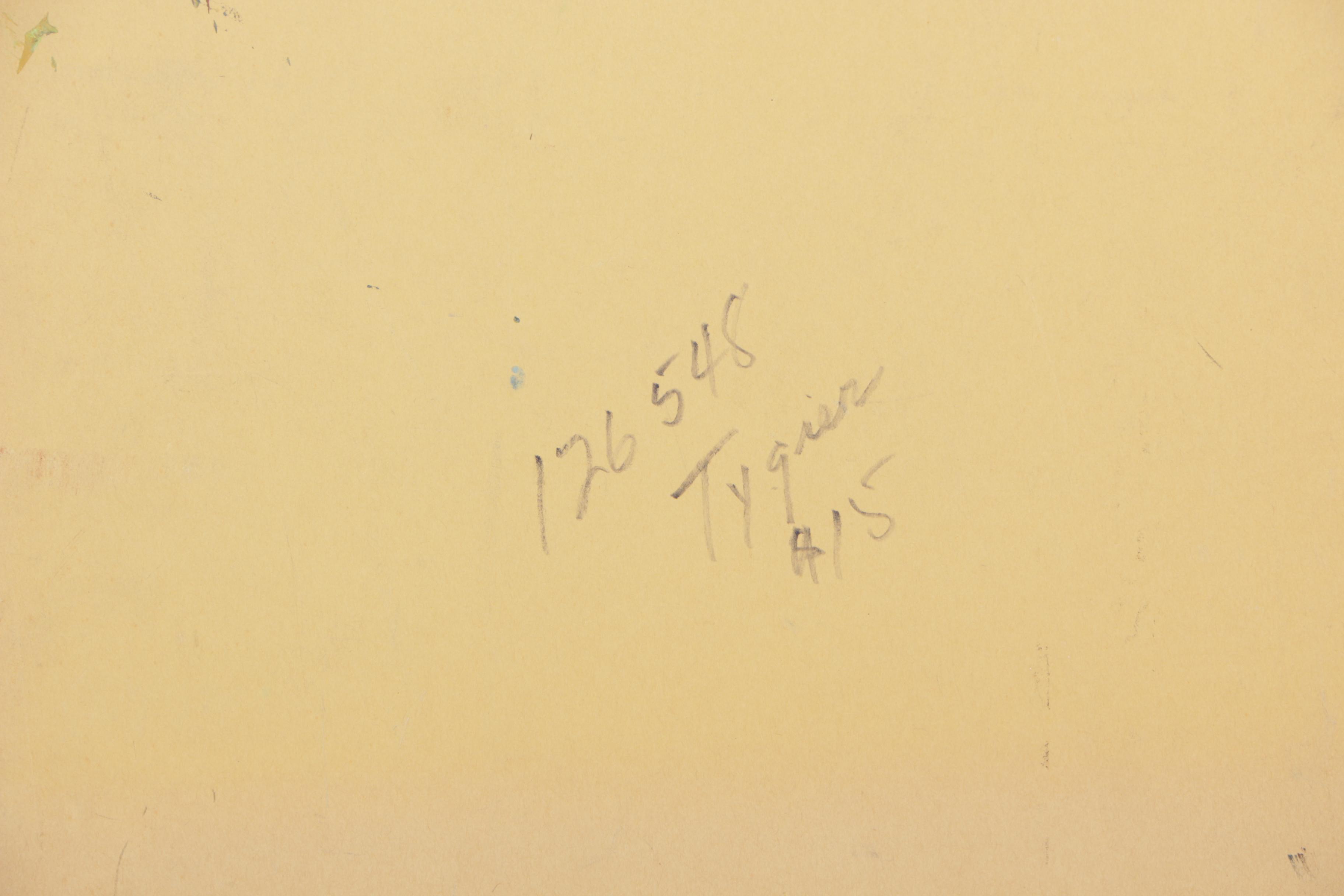 Signed Oil On Board "Flight" by Tygier