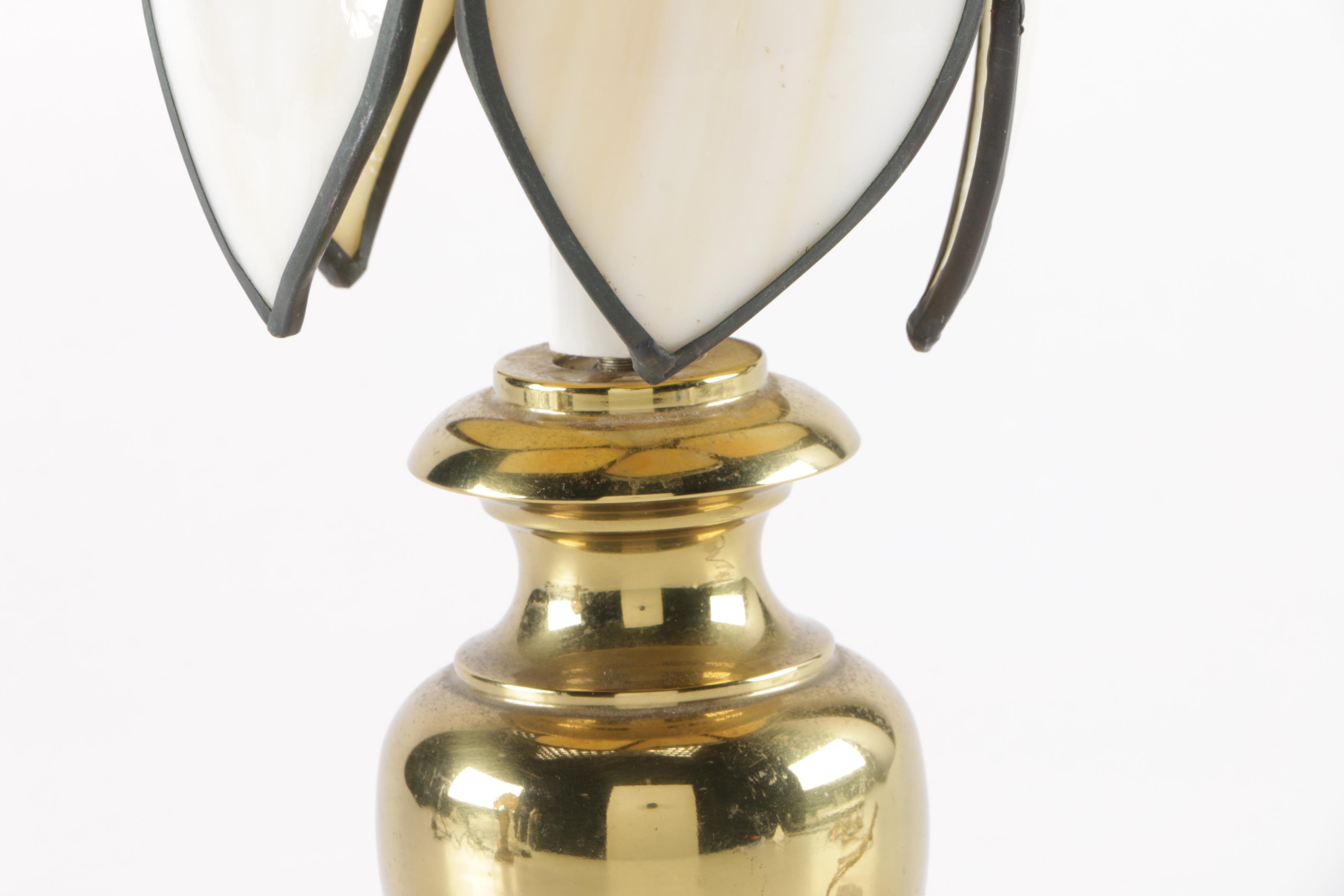 Desk Lamps with Petal Shades