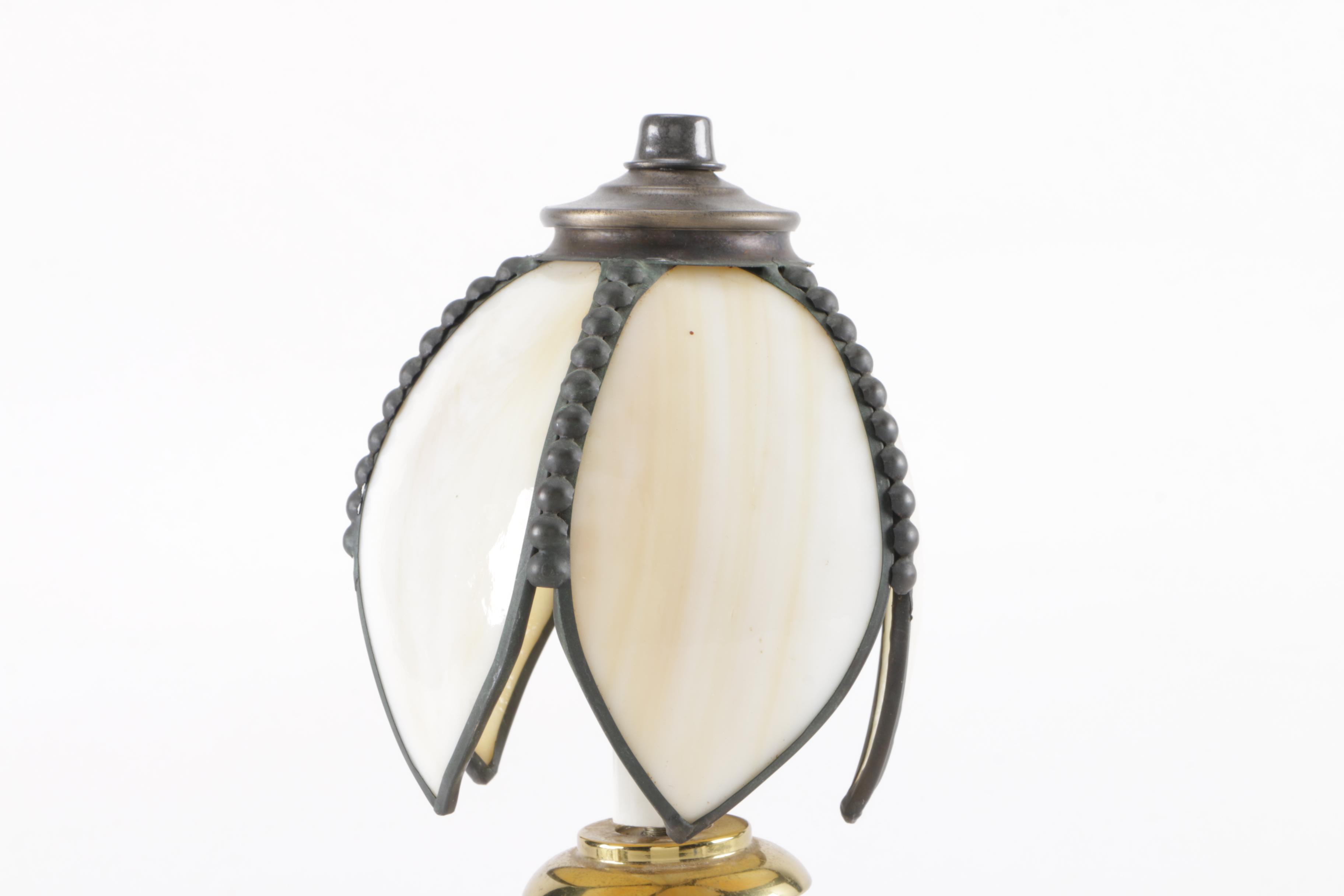 Desk Lamps with Petal Shades