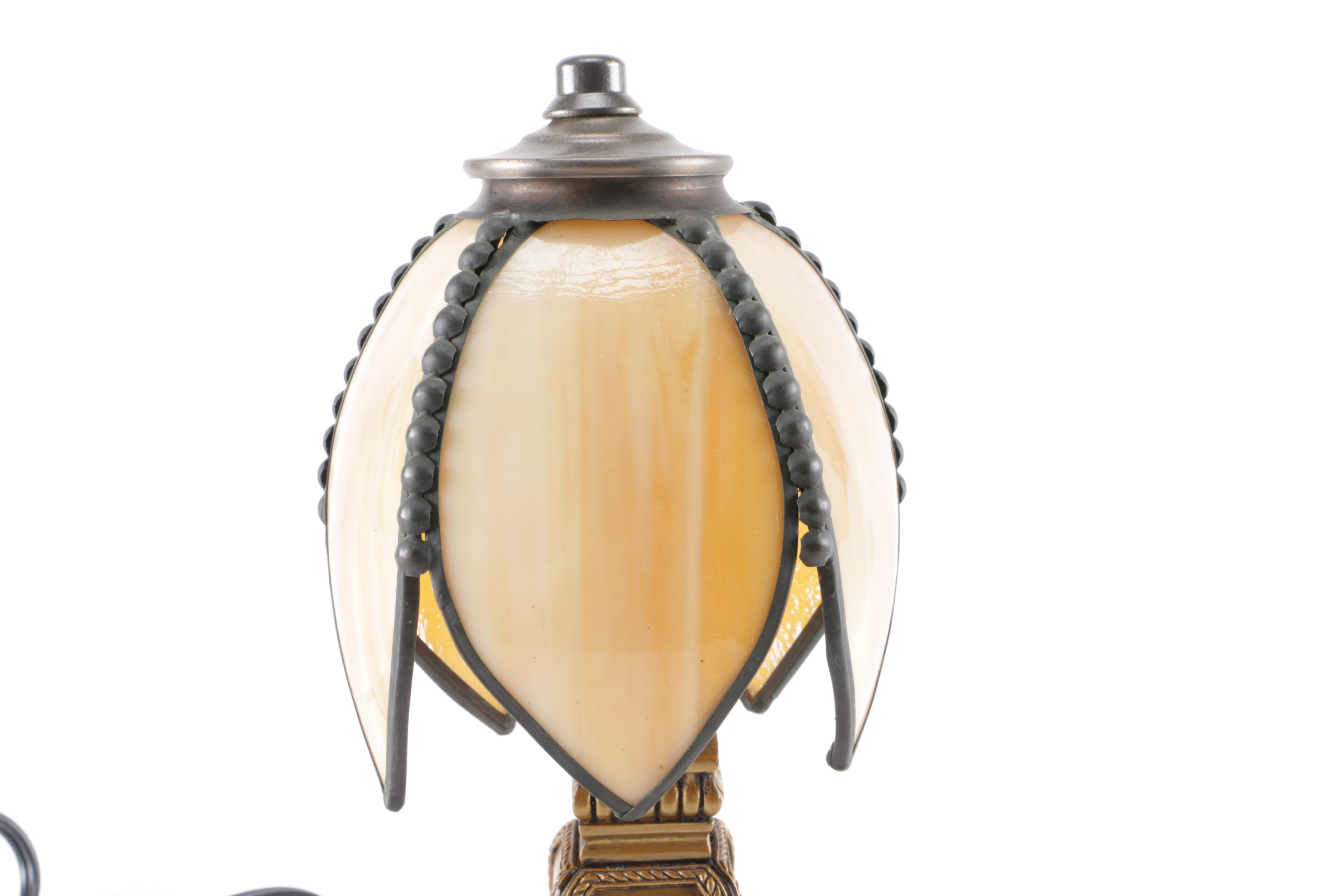 Desk Lamps with Petal Shades