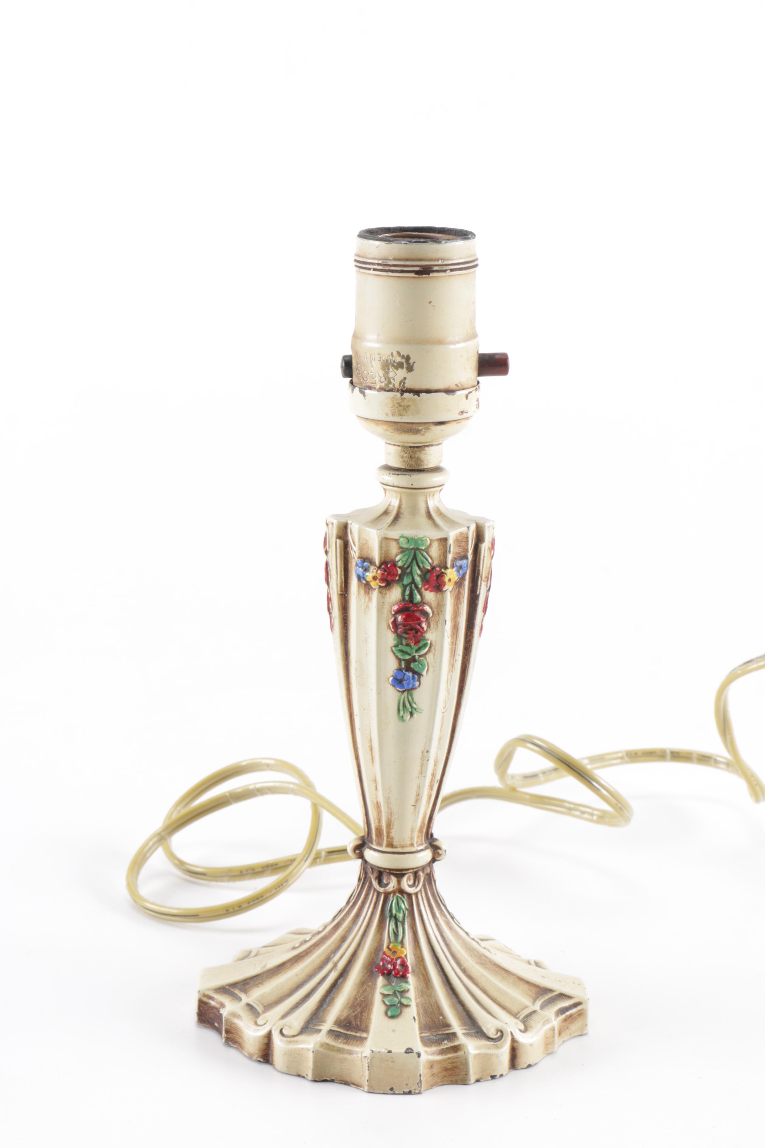 Floral Tiffany Style Lamp