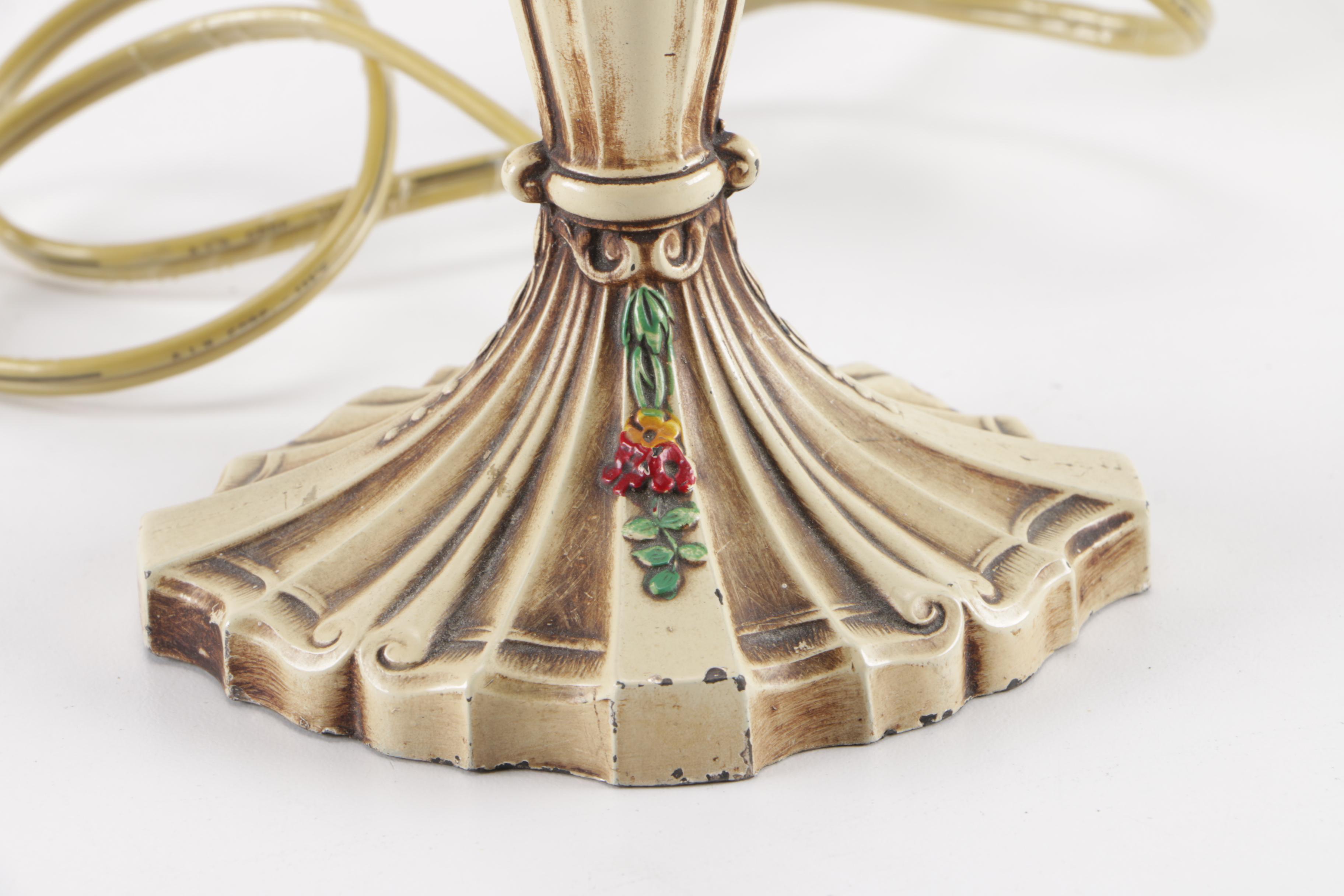 Floral Tiffany Style Lamp