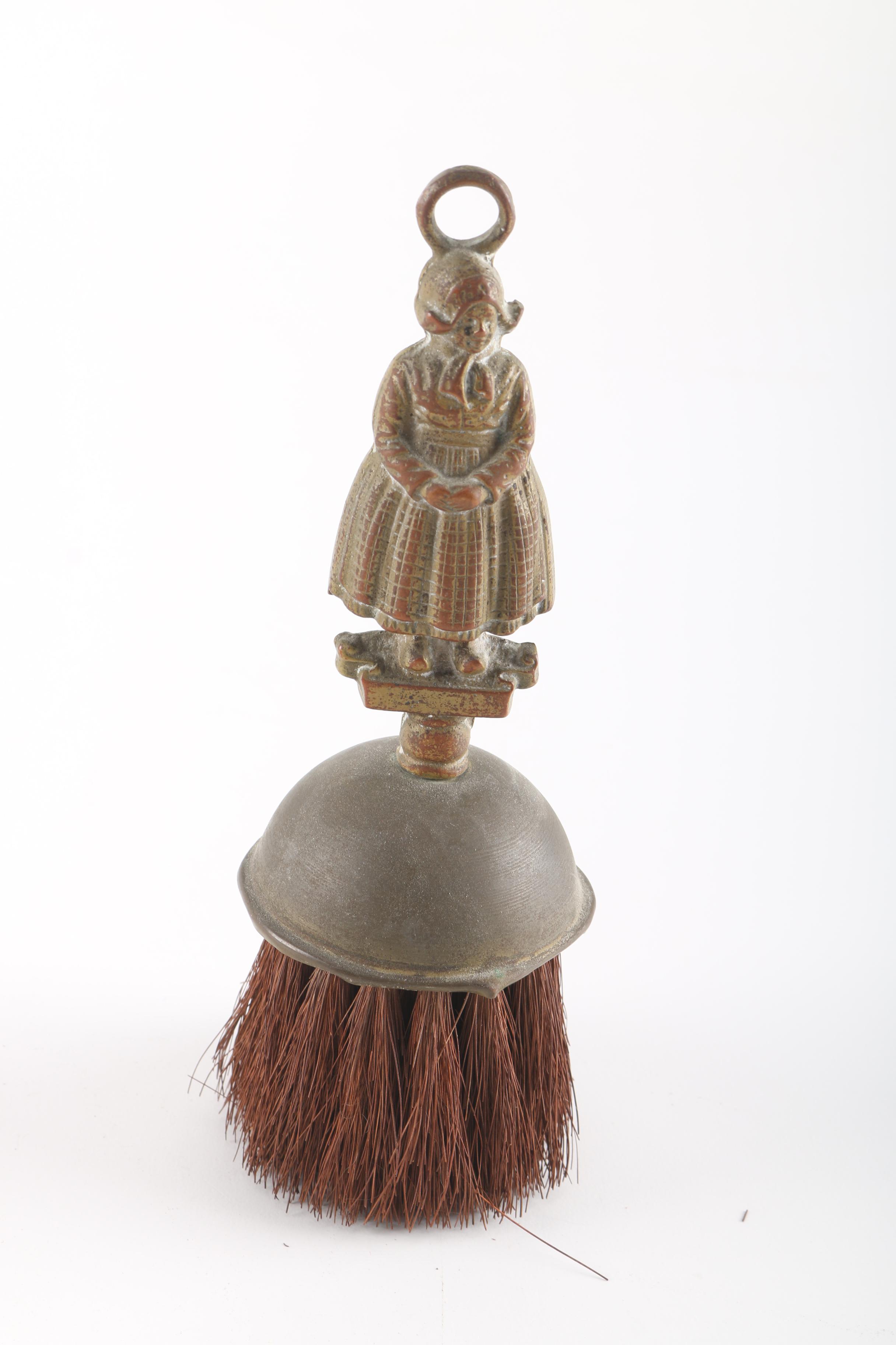 Vintage Brass Silent Butler