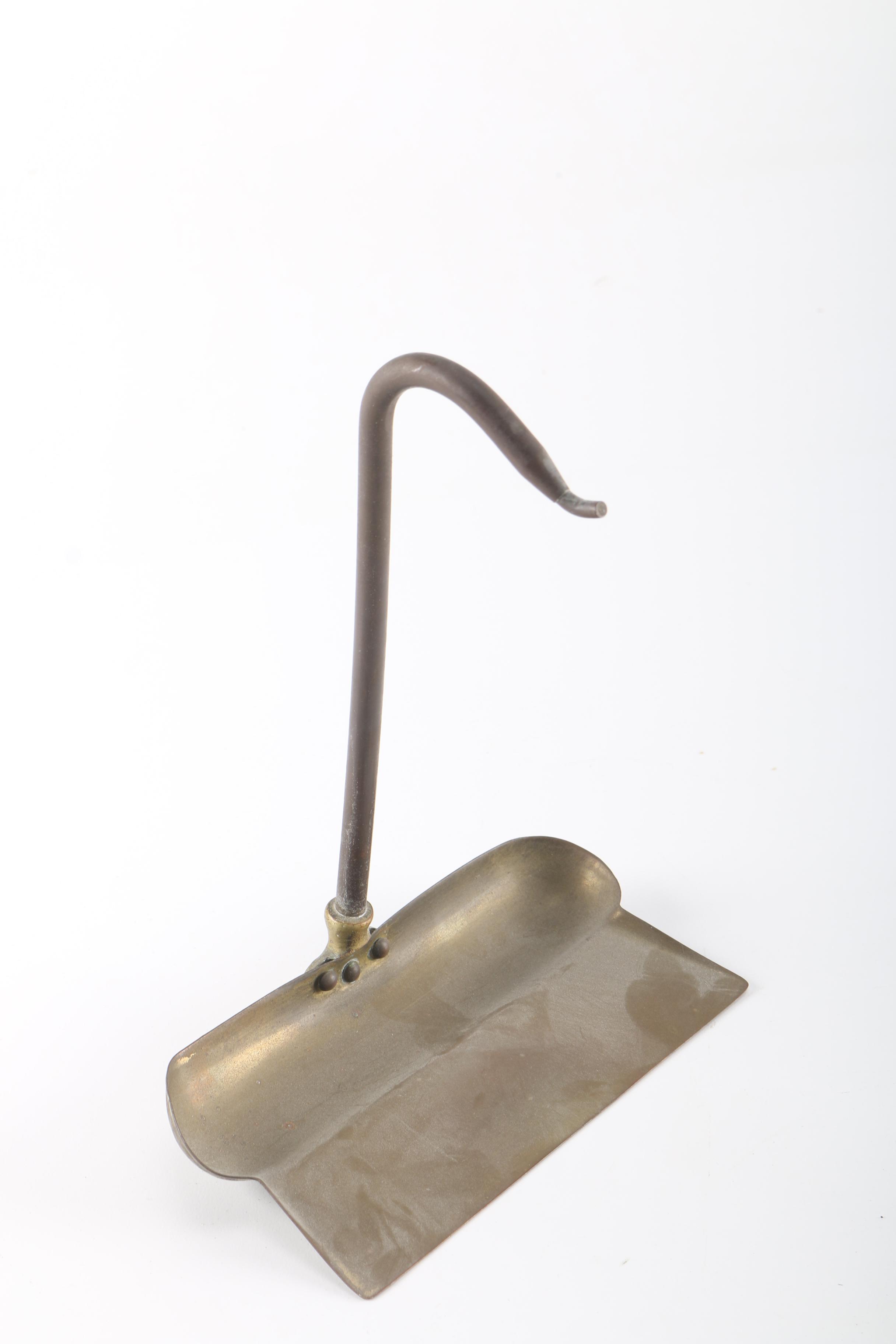 Vintage Brass Silent Butler