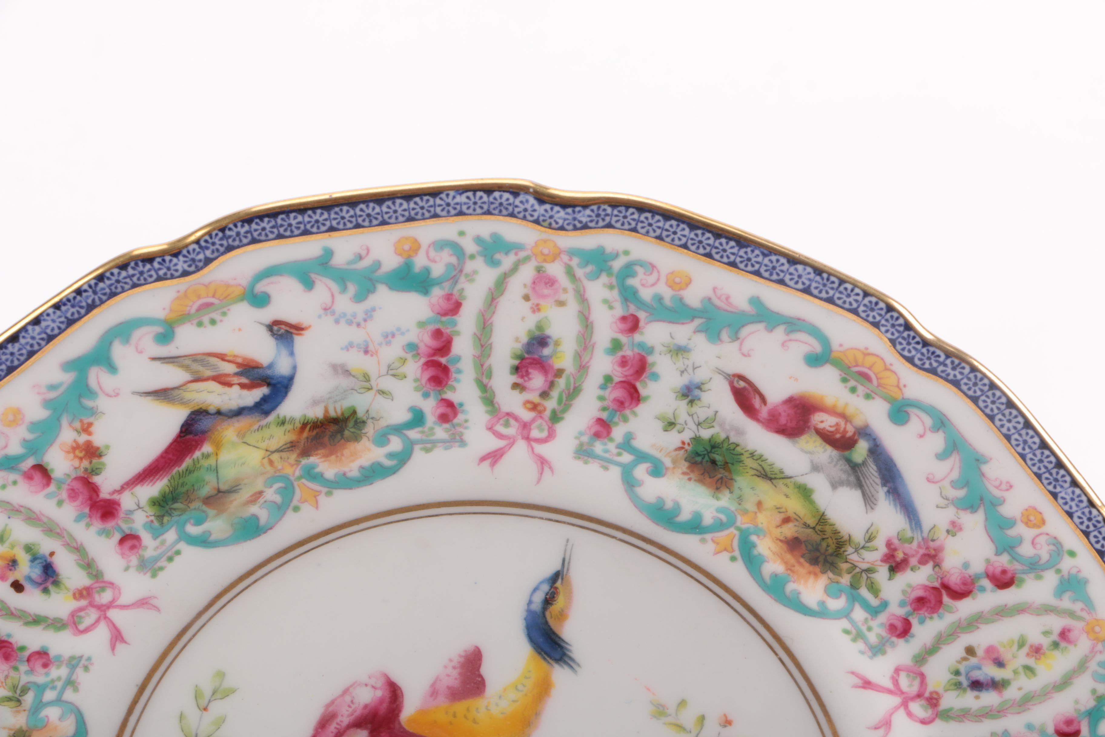 Royal Doulton Porcelain Hand-Painted Bird Plates Signed E.Percy