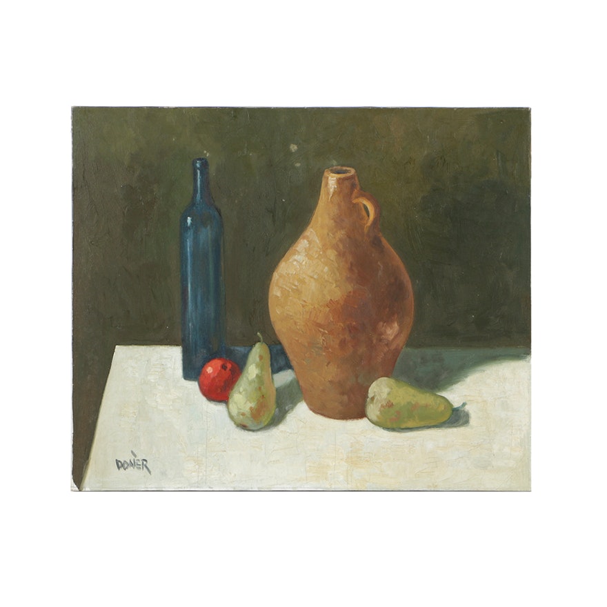 Donèr Oil Painting on Canvas Still Life