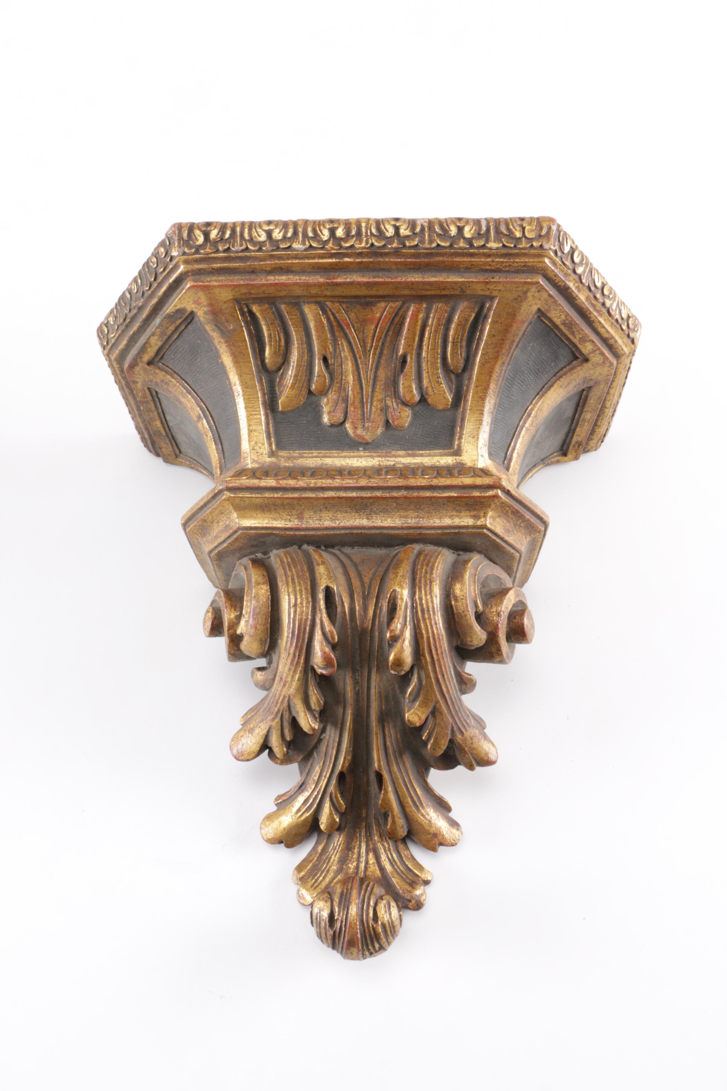 Wall Shelf and Planter Including Decoline