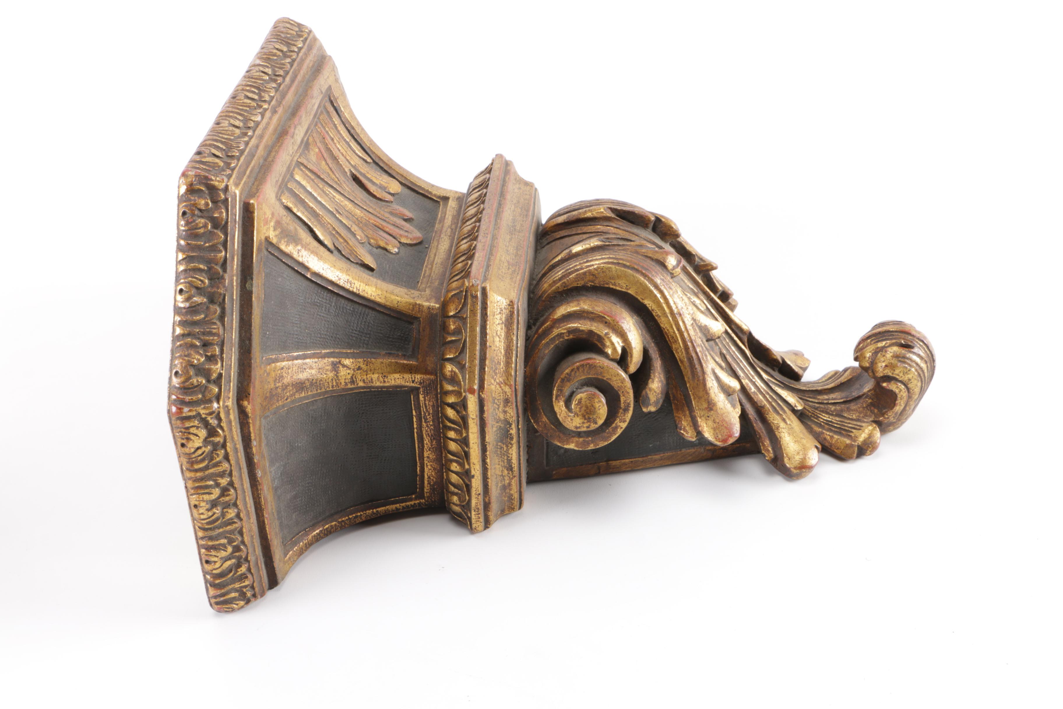 Wall Shelf and Planter Including Decoline