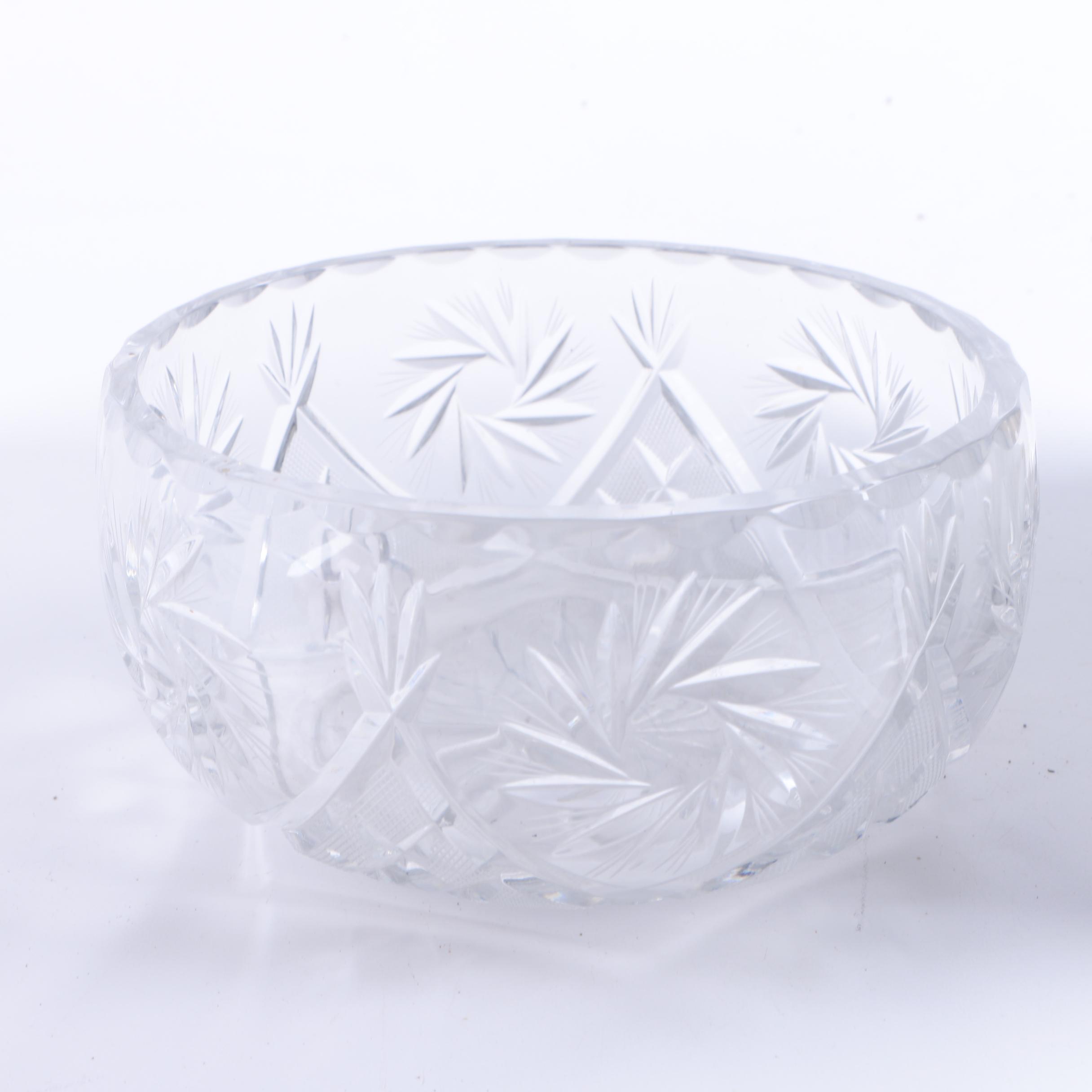 Cut Crystal Bowl