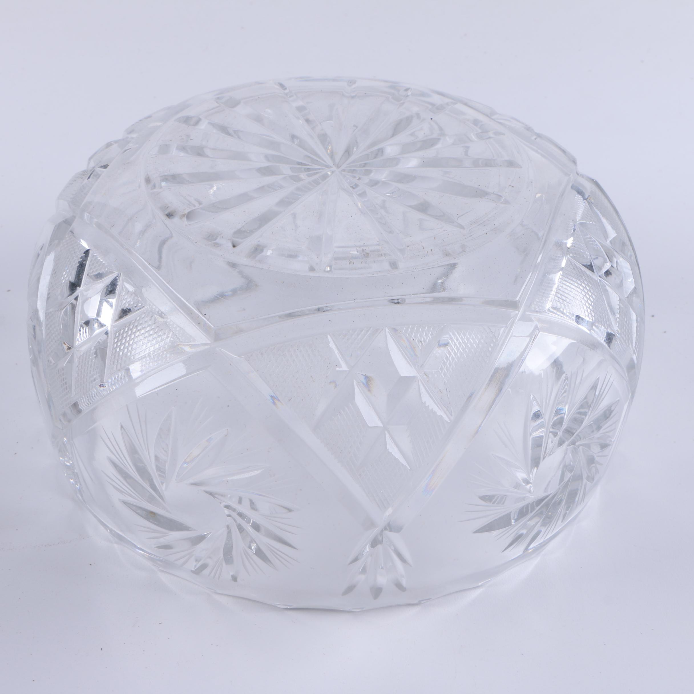 Cut Crystal Bowl