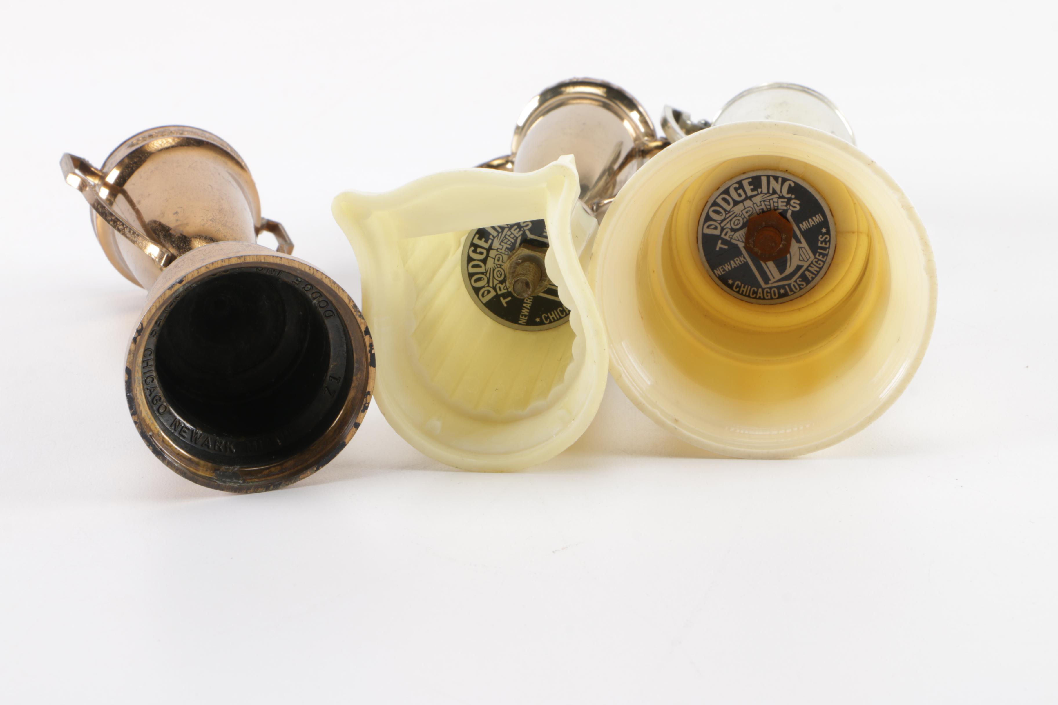 Assorted Metal Trophies