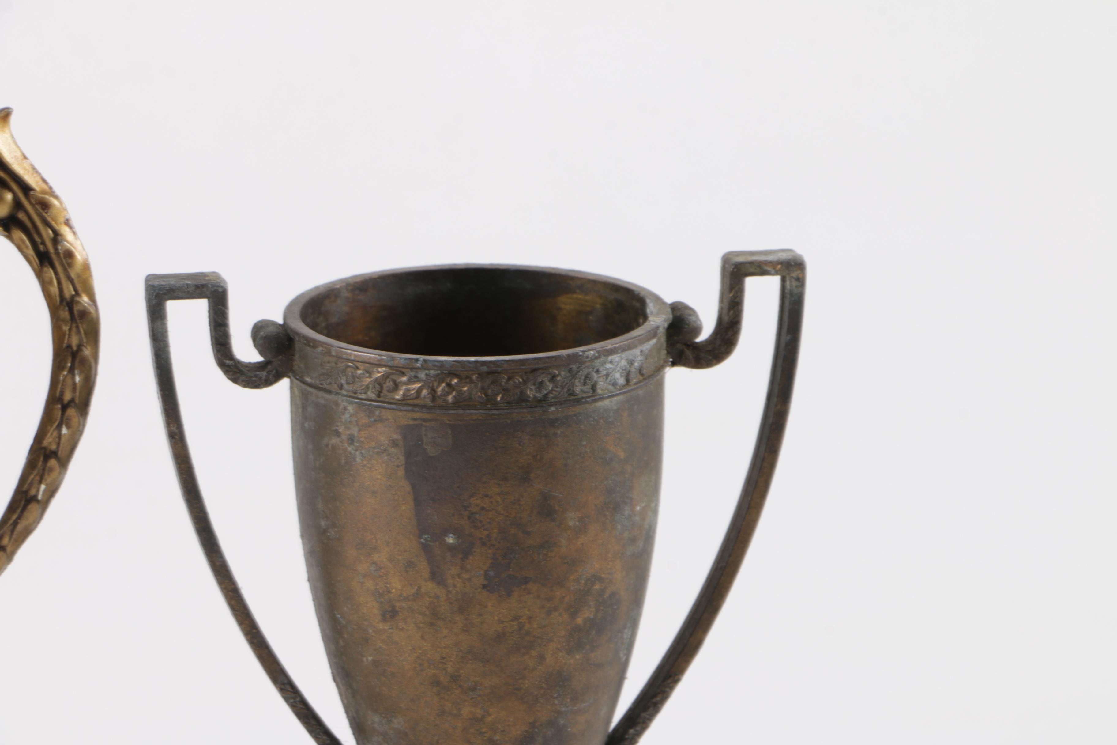 Assorted Metal Trophies