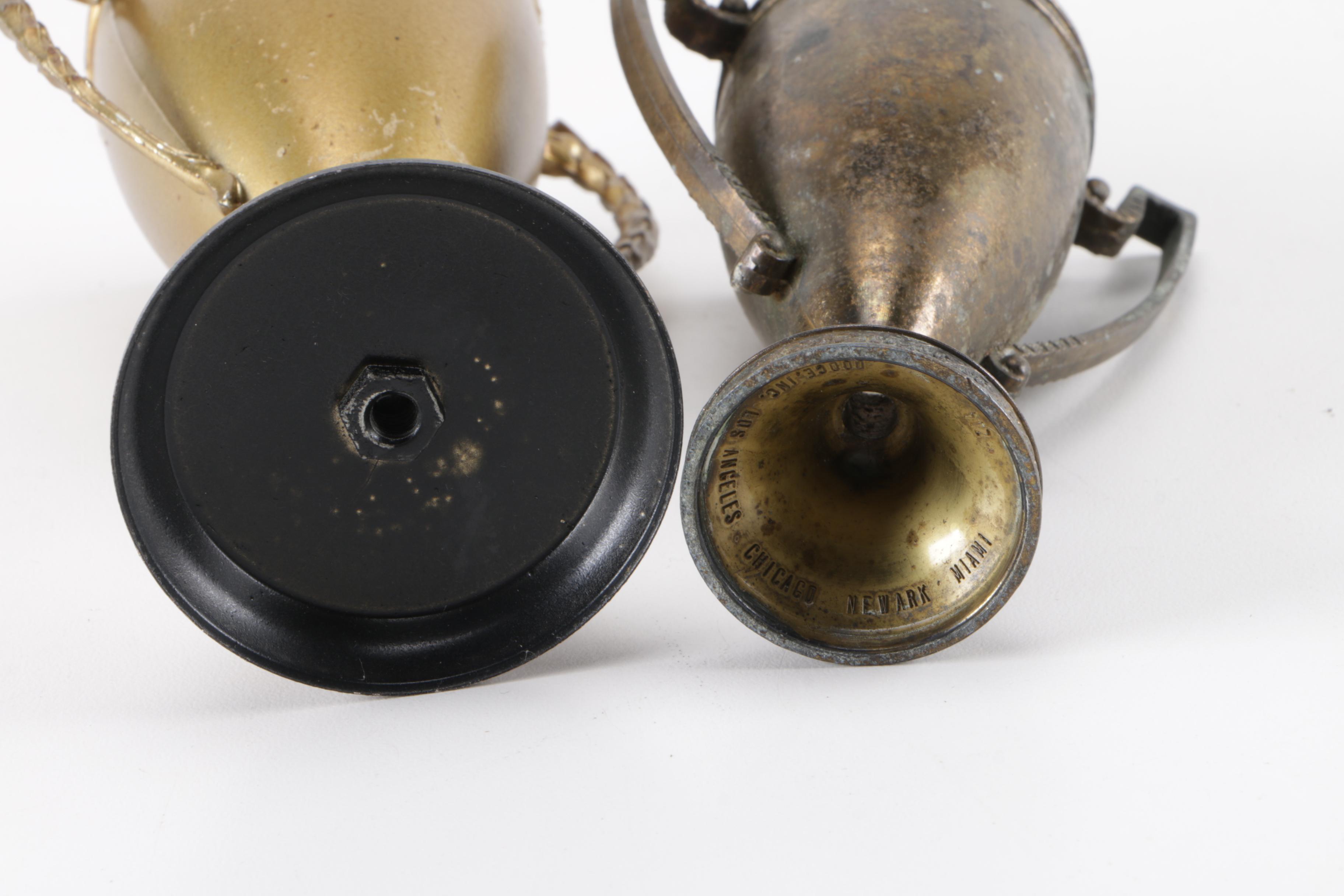 Assorted Metal Trophies