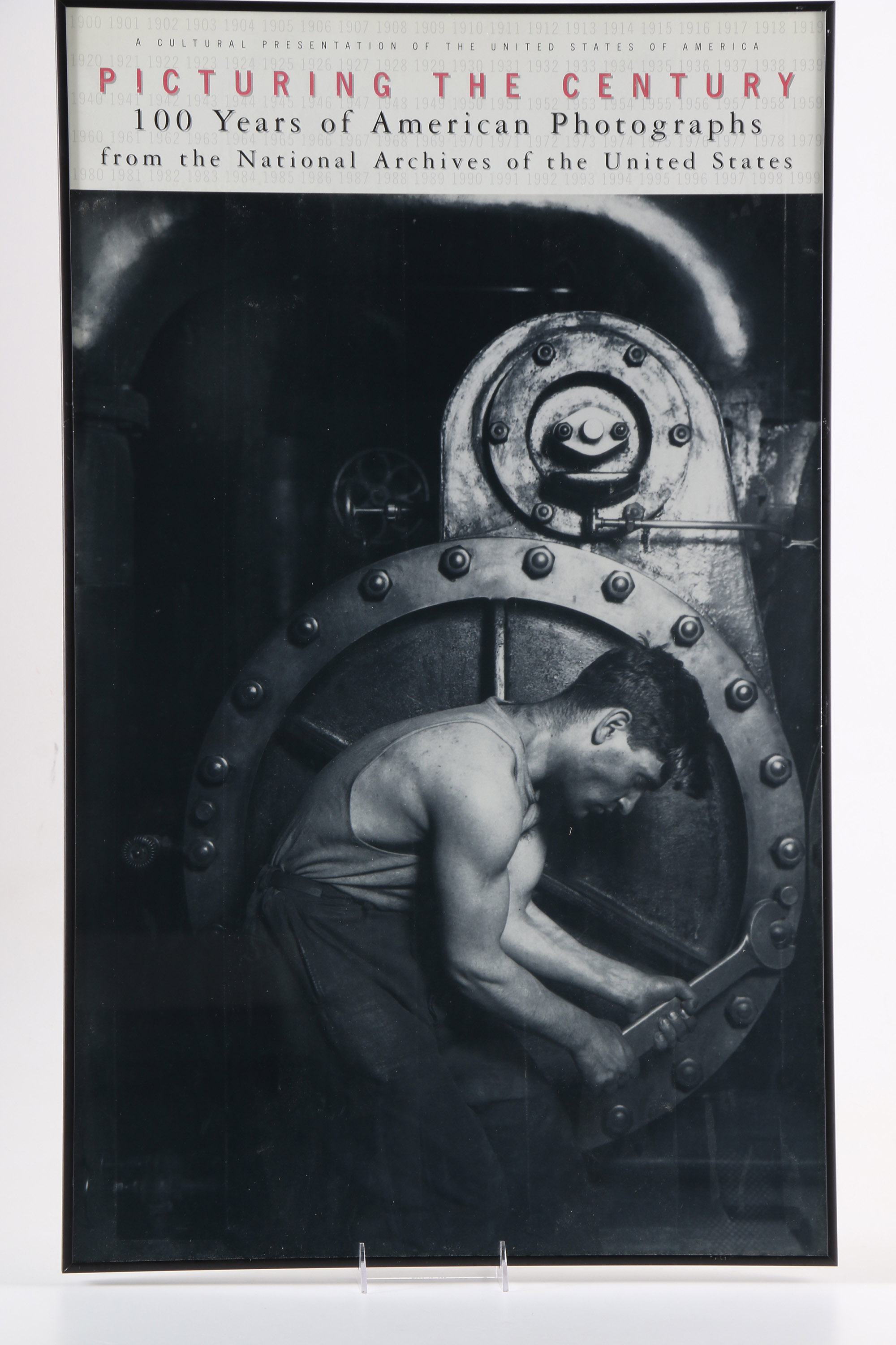 Offset Lithograph on Paper "Picturing the Century" Book Poster