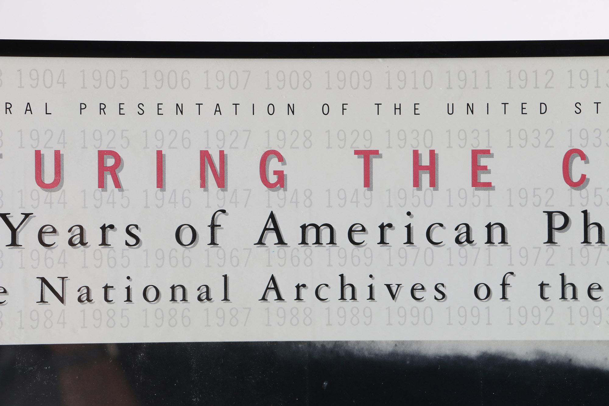 Offset Lithograph on Paper "Picturing the Century" Book Poster