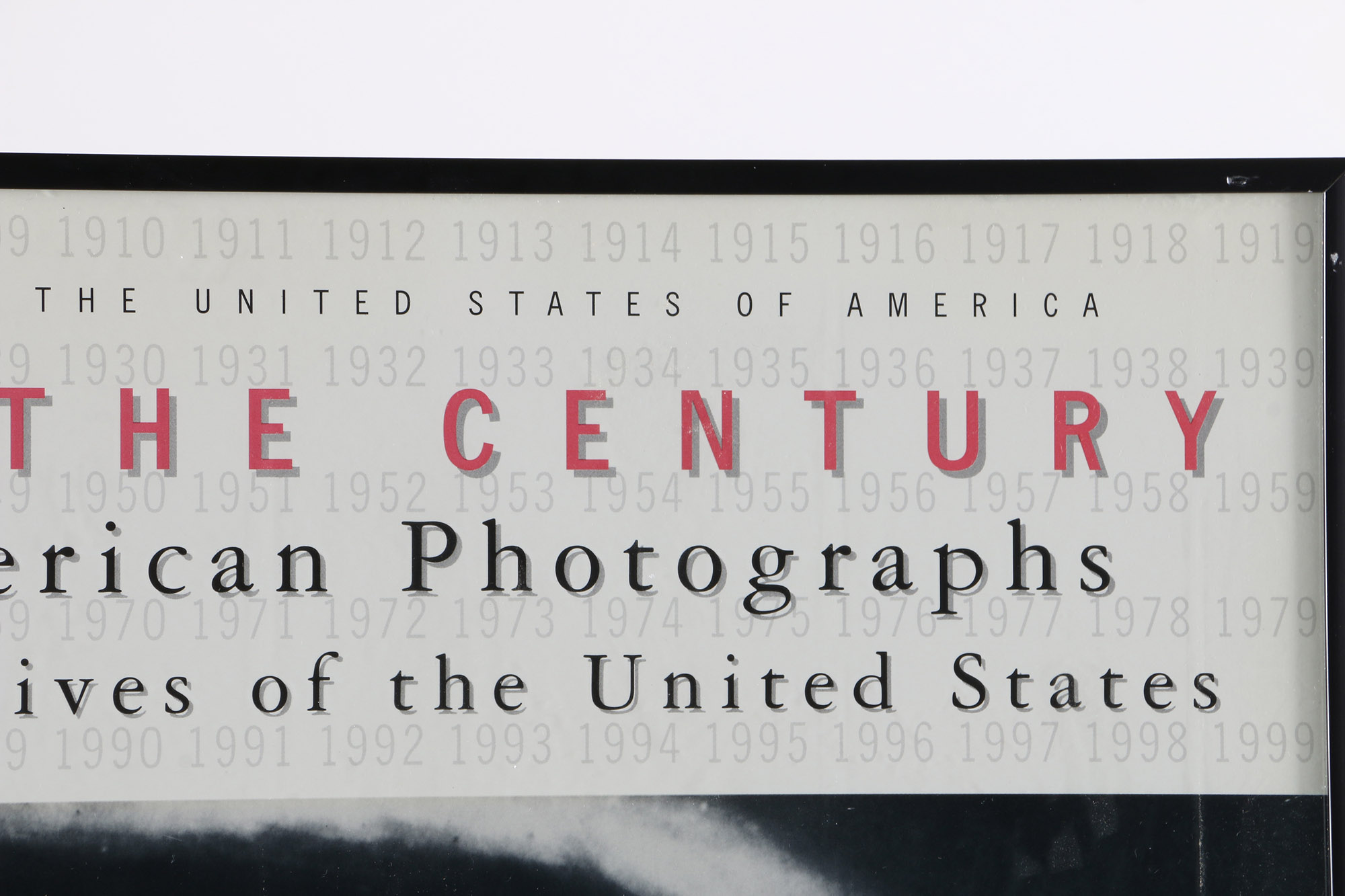 Offset Lithograph on Paper "Picturing the Century" Book Poster