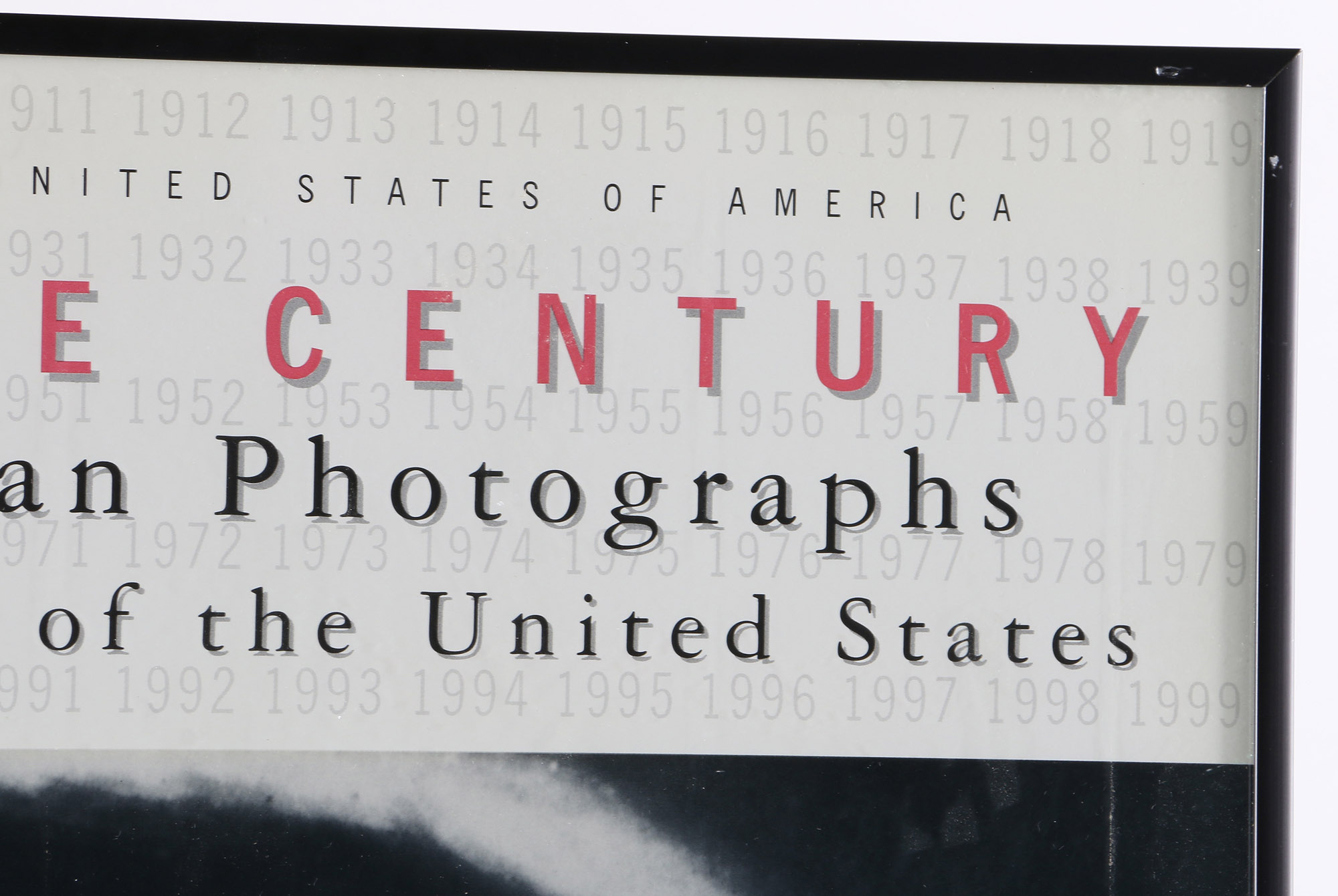 Offset Lithograph on Paper "Picturing the Century" Book Poster