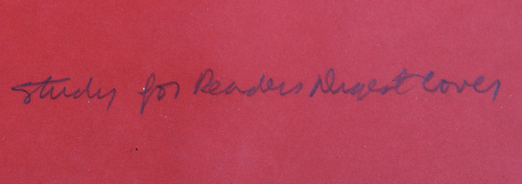 Stanley W. Galli Gouache Painting on Paper "Study for Reader's Digest - March"