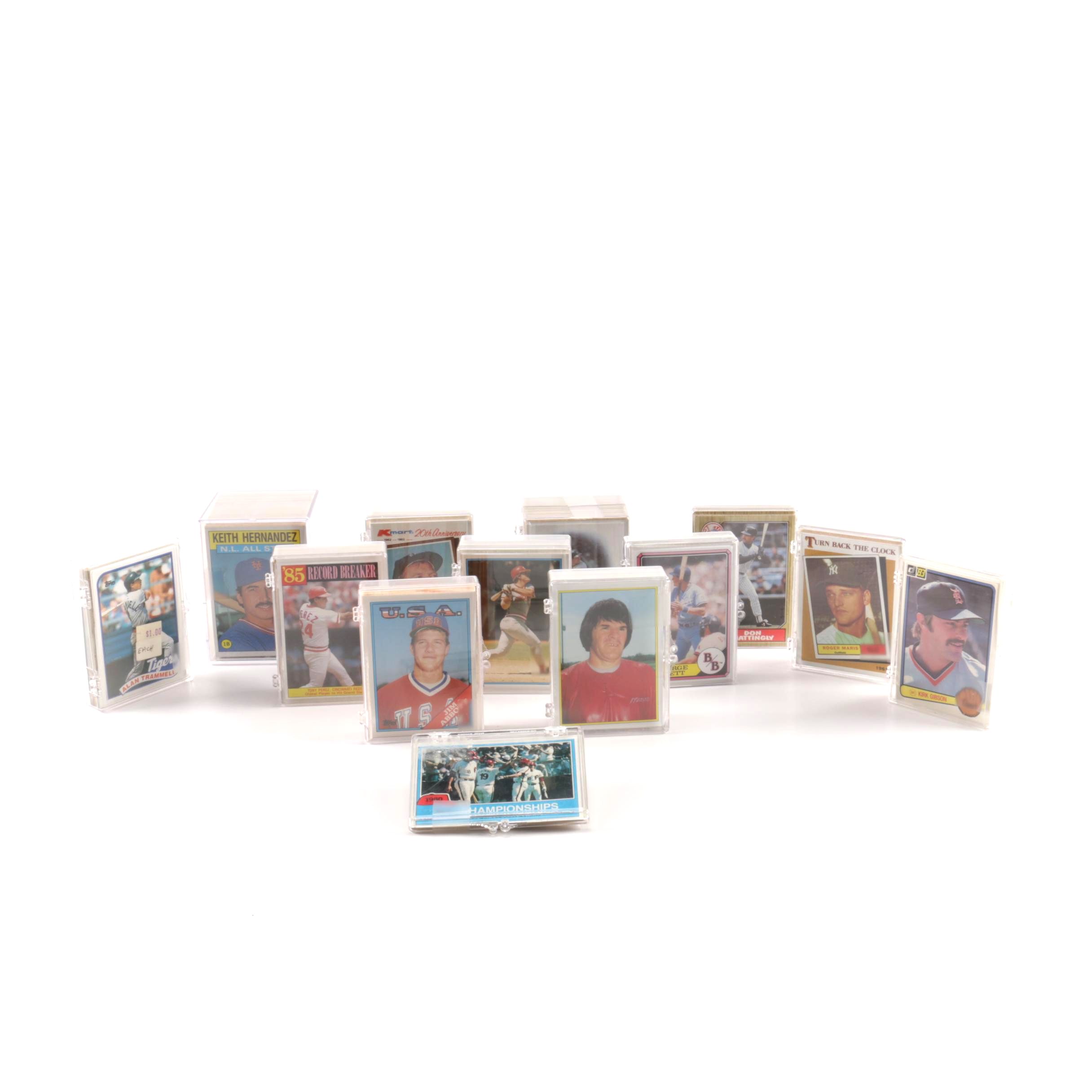 Assorted 1980s Topps Baseball Cards