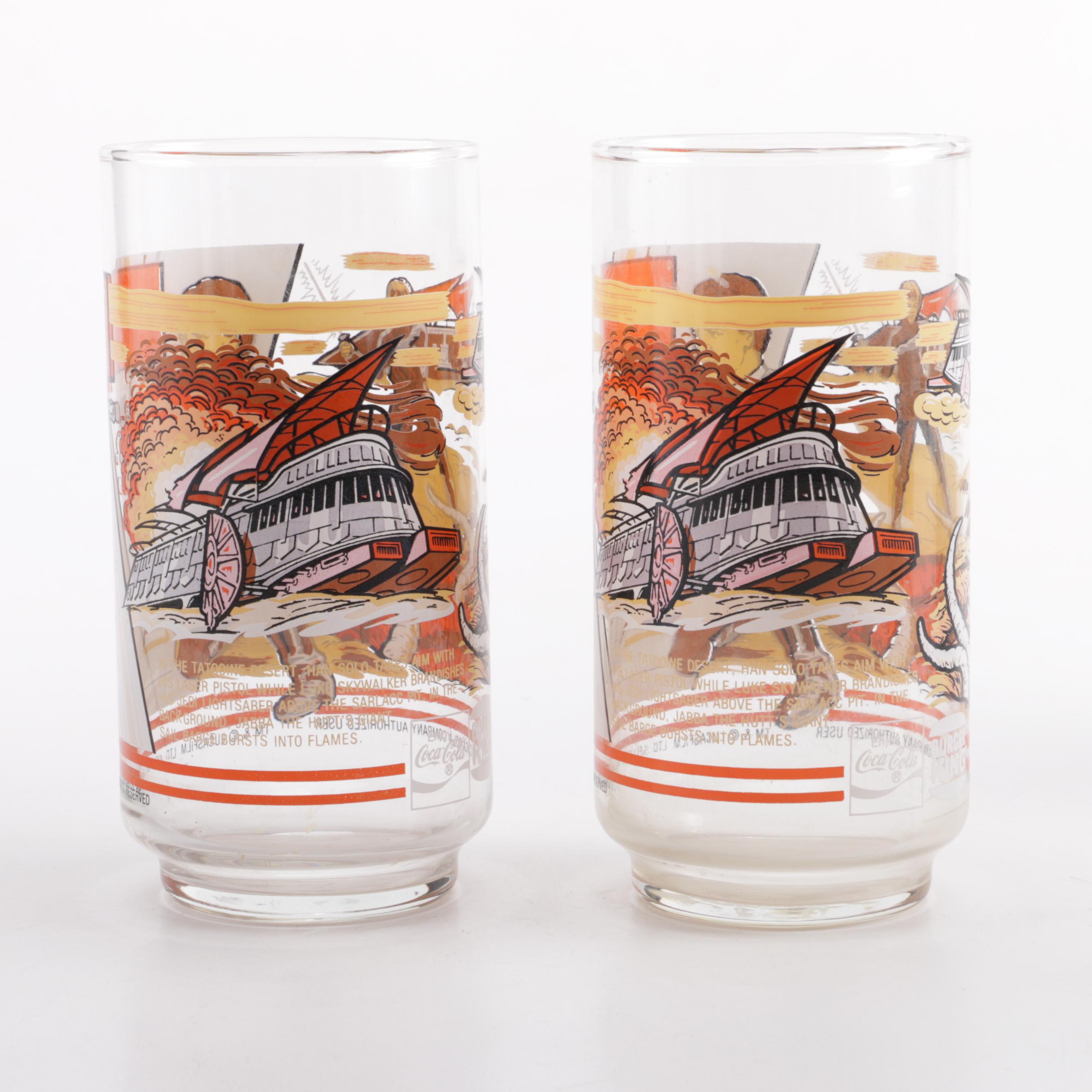 1983 Burger King "Star Wars: Return of the Jedi" Drinking Glasses