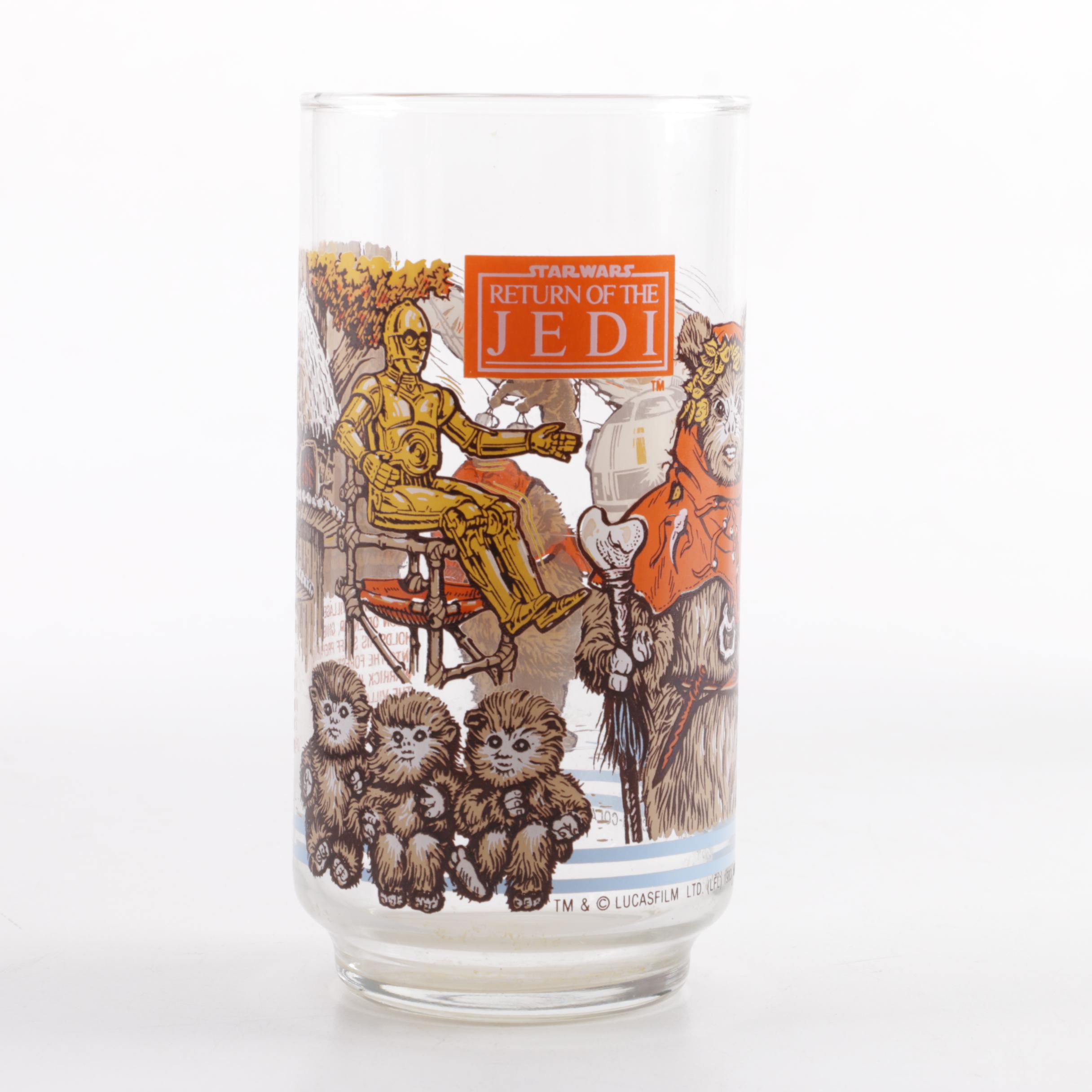1983 Burger King "Star Wars: Return of the Jedi" Drinking Glasses