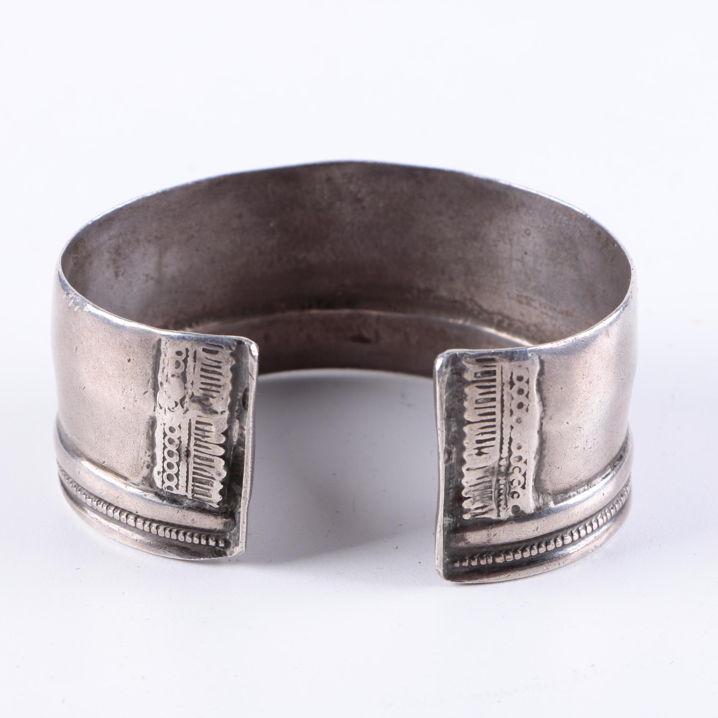 Vintage Sterling Silver Cuff Bracelet
