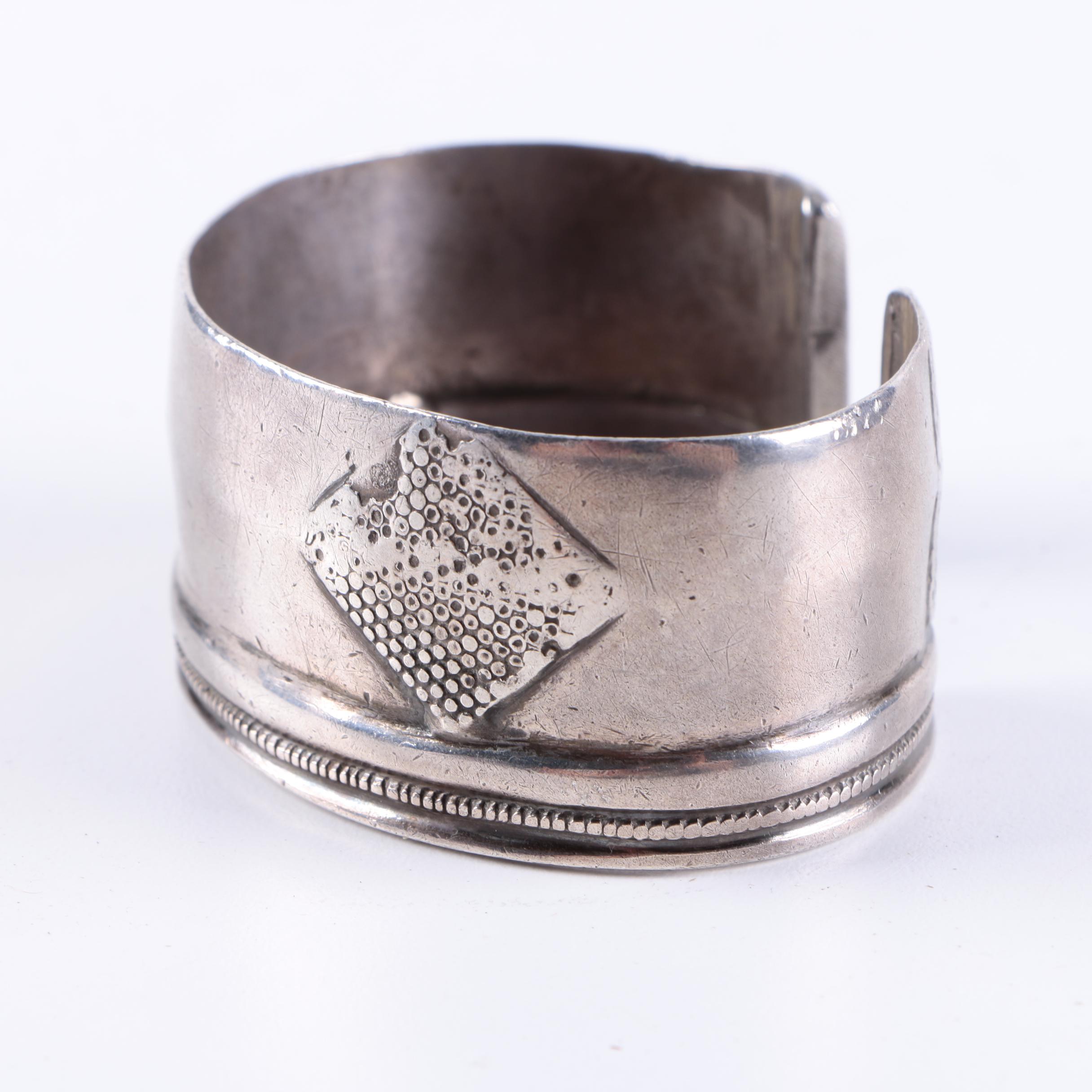 Vintage Sterling Silver Cuff Bracelet