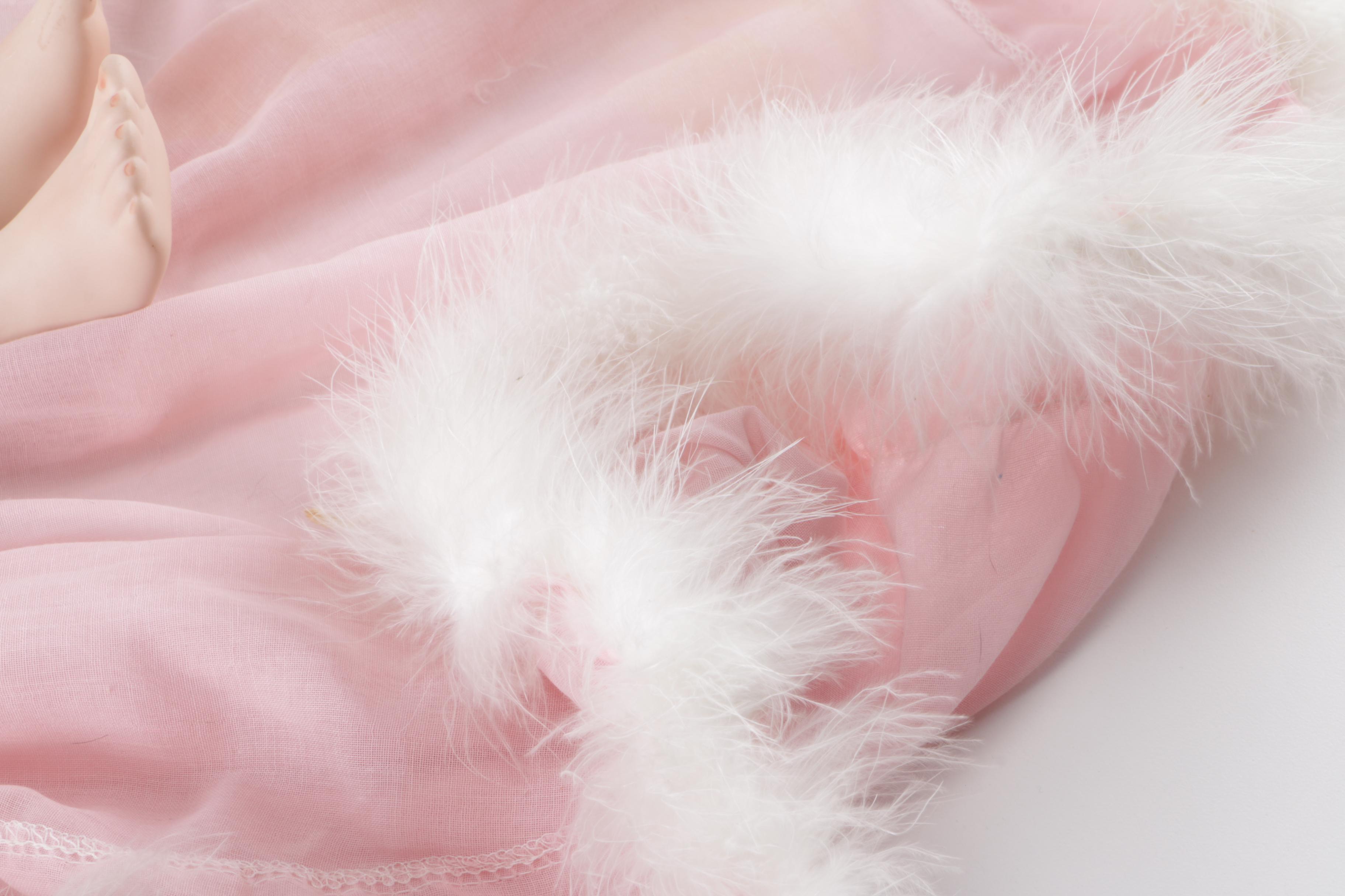 Martha Roberts Porcelain Doll With Red Lipstick