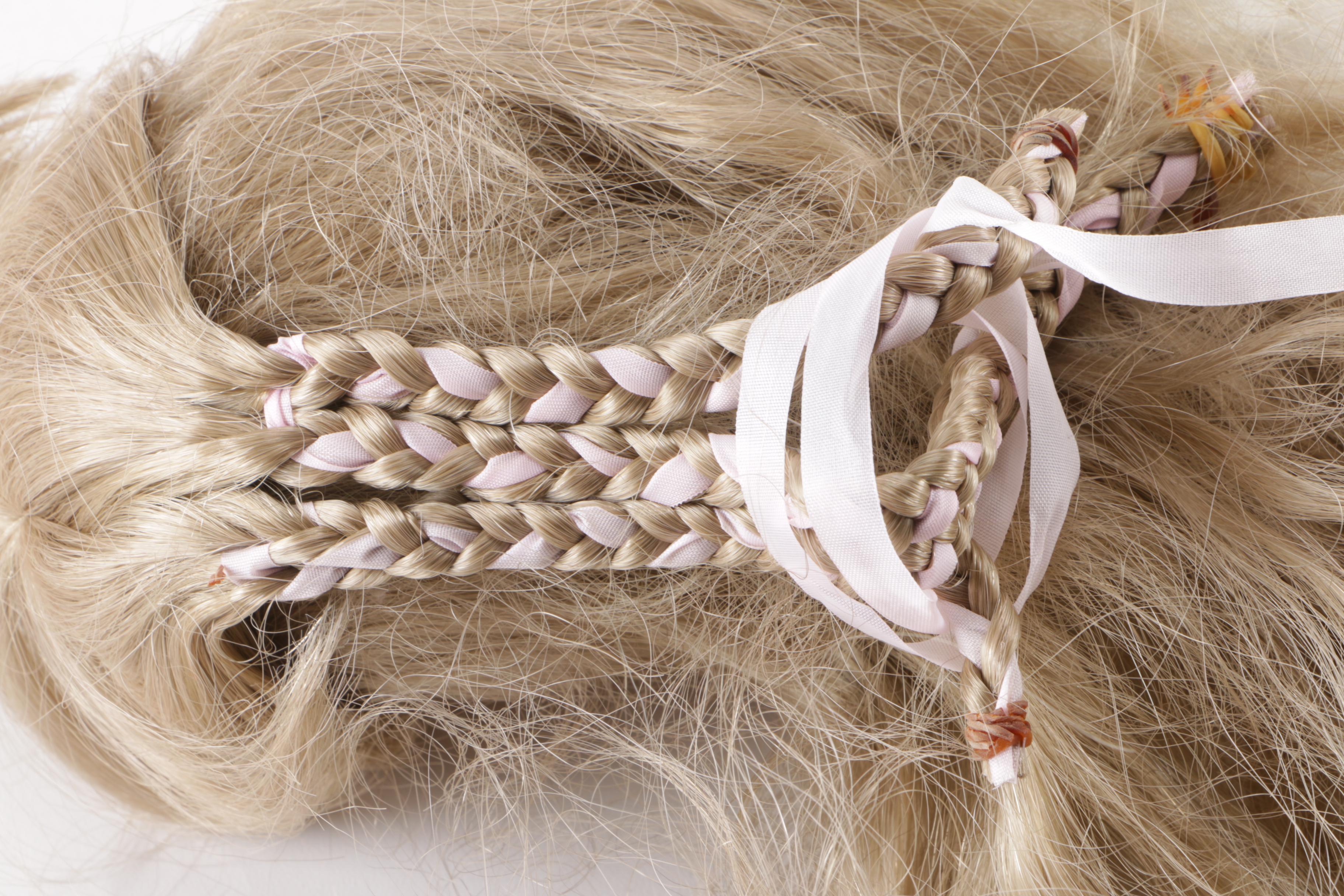 Martha Roberts Porcelain Doll With Red Lipstick