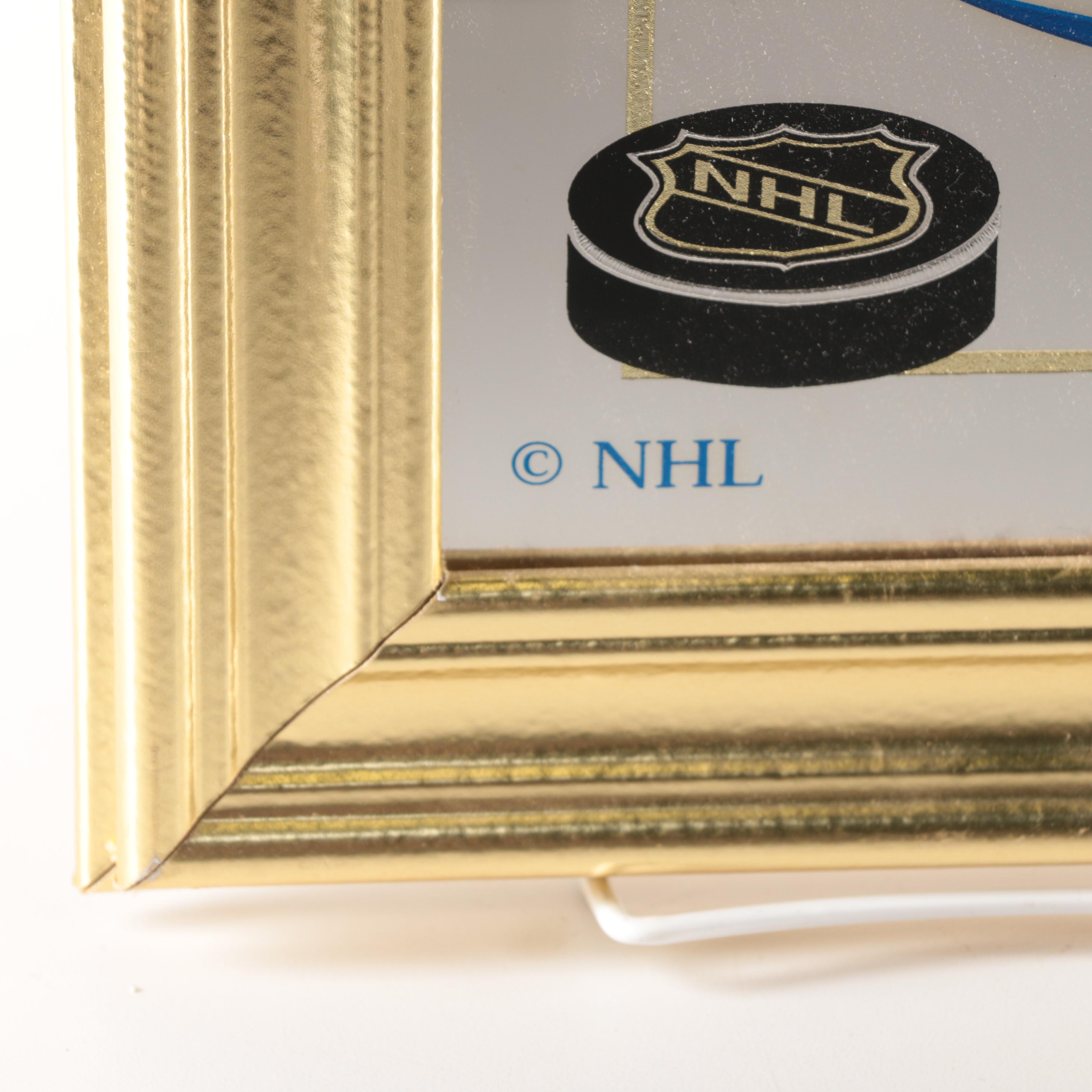 Bud Light Bar Mirror Celebrating NHL Winners