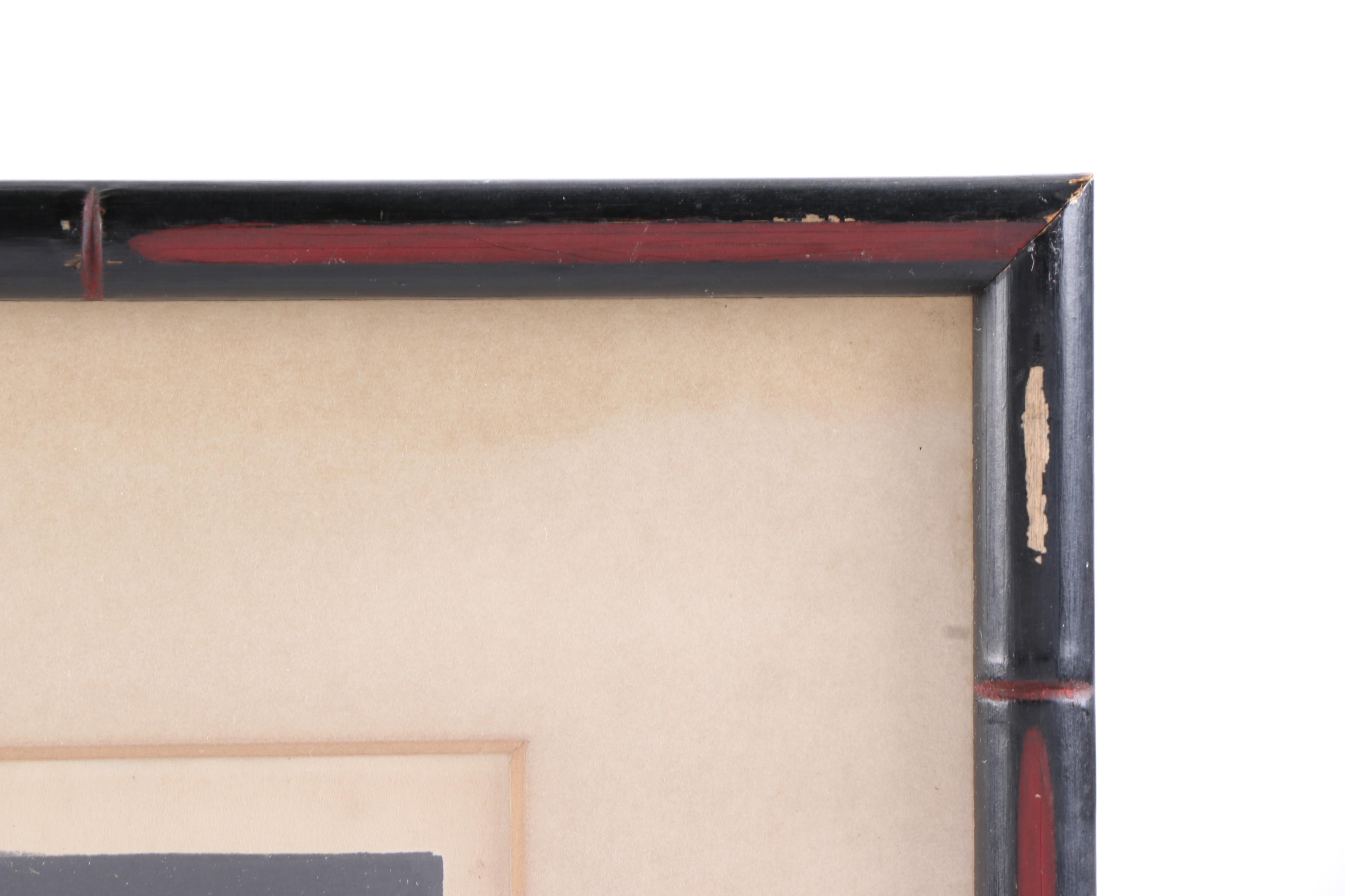 Kaoru Kawano Woodblock on Rice Paper "Candle Light"