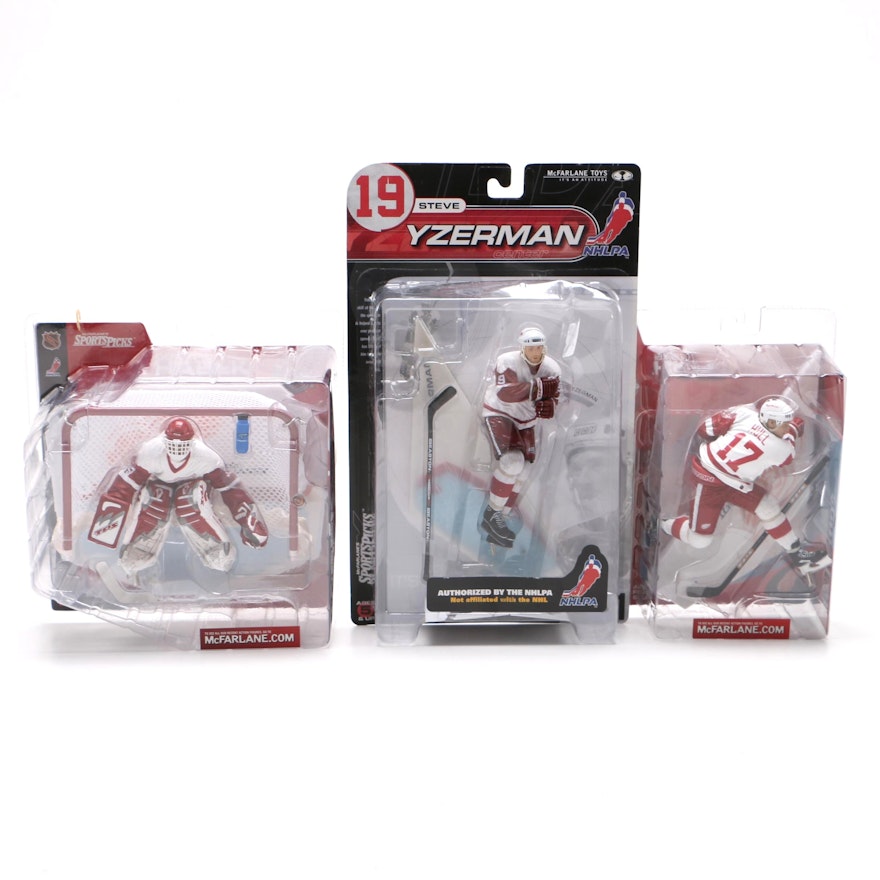 Detroit Red Wings Action Figures