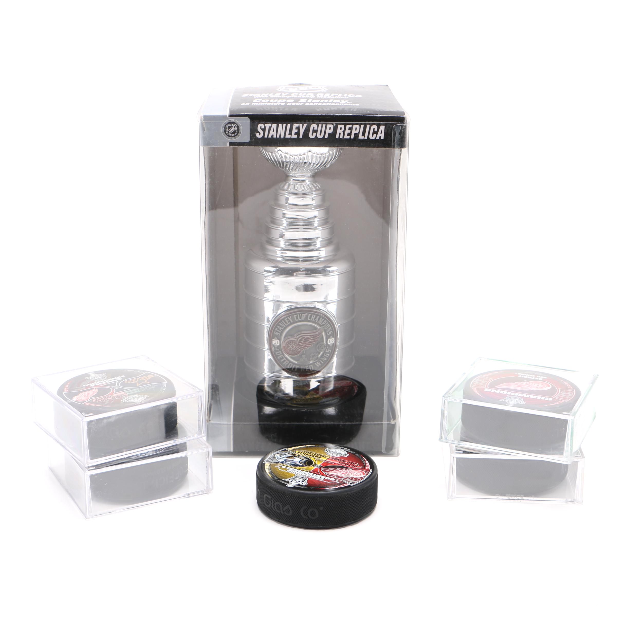 Detroit Red Wings 2008 Stanley Cup Memorabilia